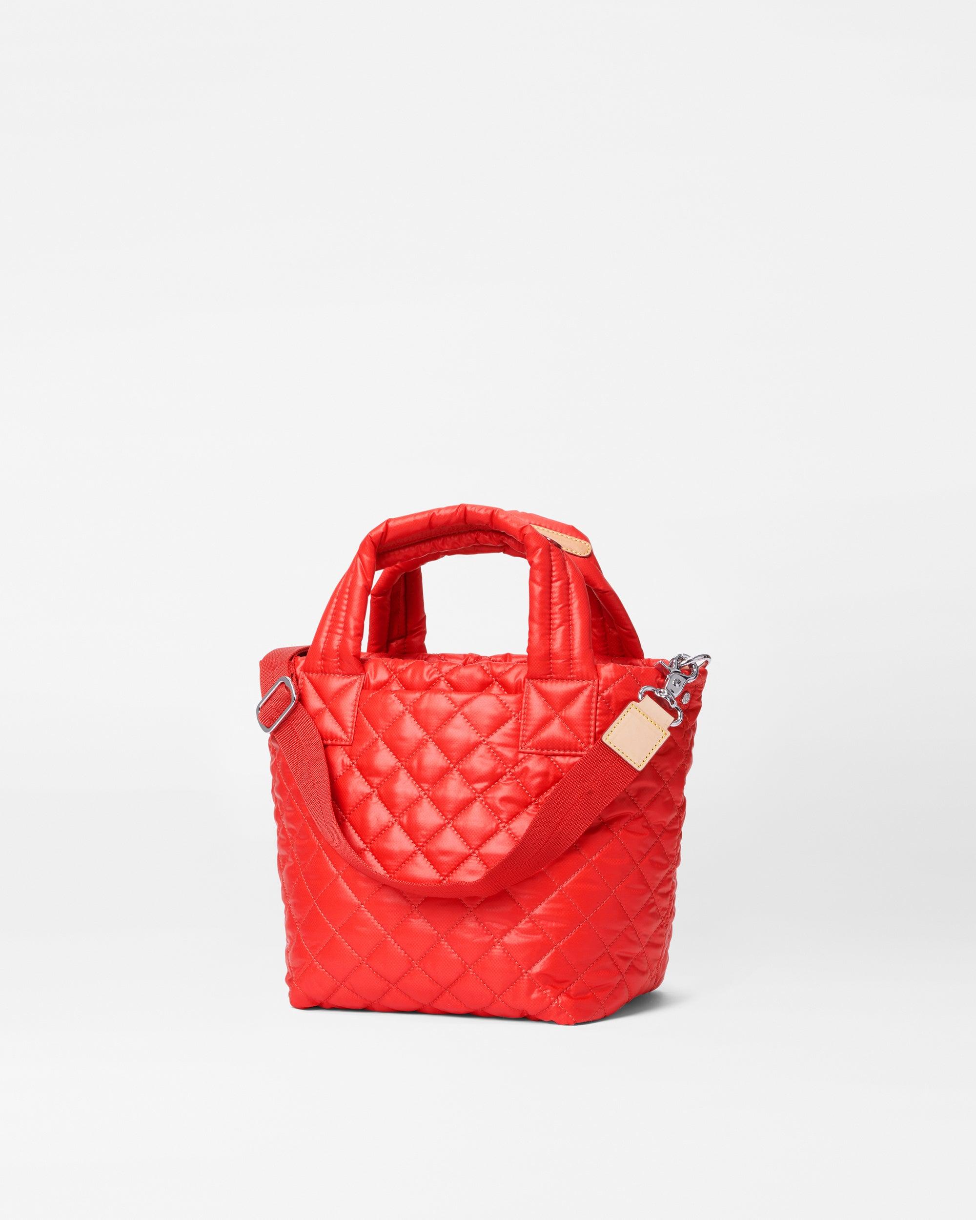 MZ Wallace Graffiti Heart Mini Metro Tote Deluxe With Chain And Small Mica  Bundle in Red