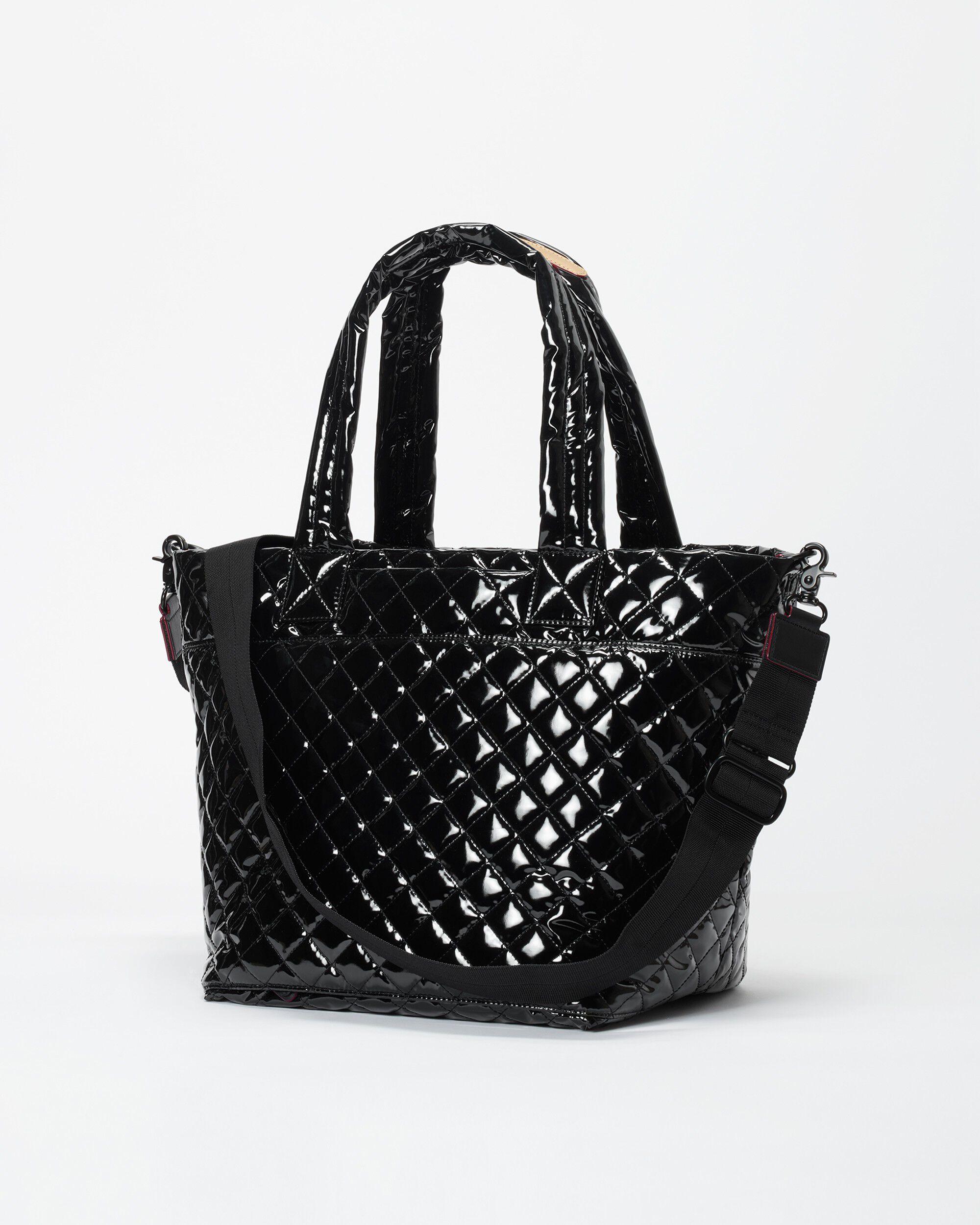 Mz wallace large discount metro tote black lacquer