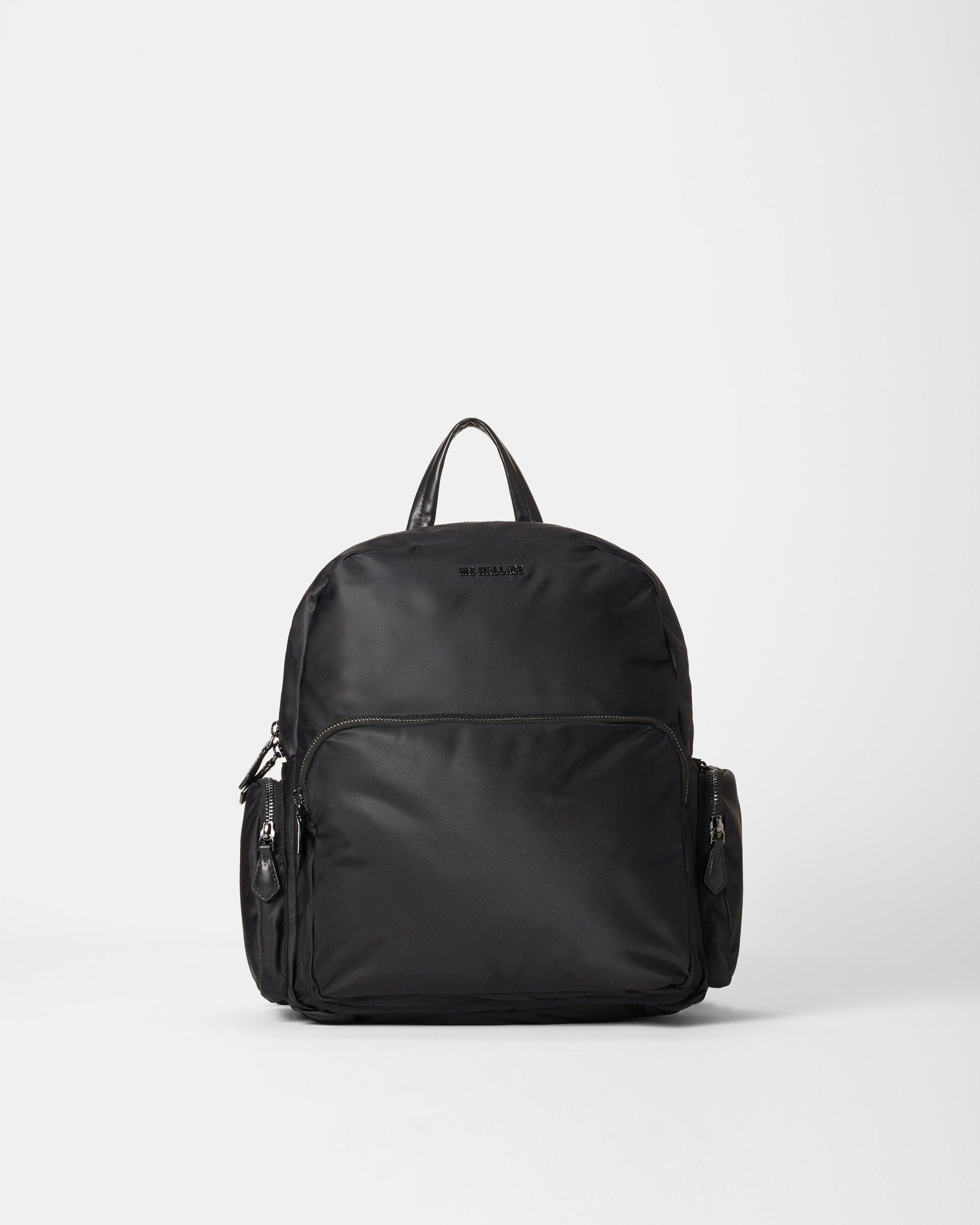 MZ Wallace Black Bowery Backpack | Lyst