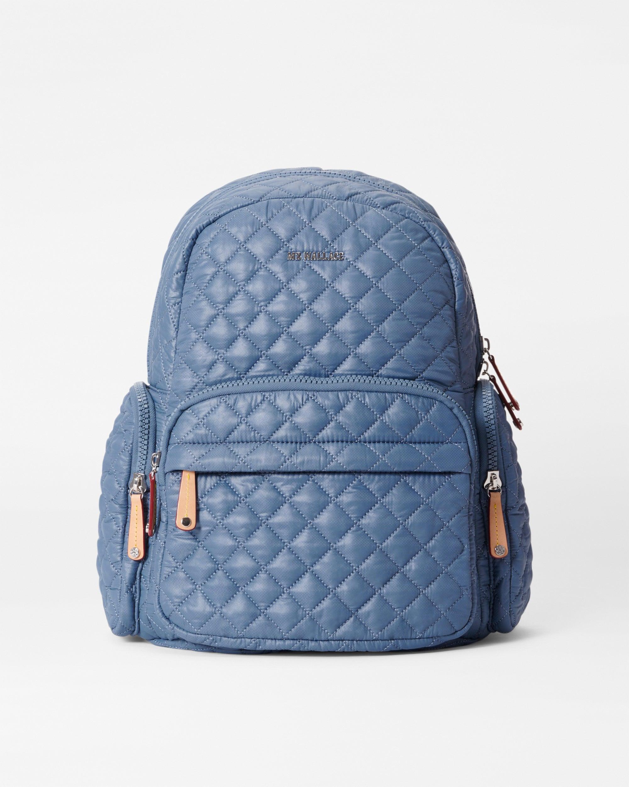 MZ Wallace Pocket Metro Backpack in Blue