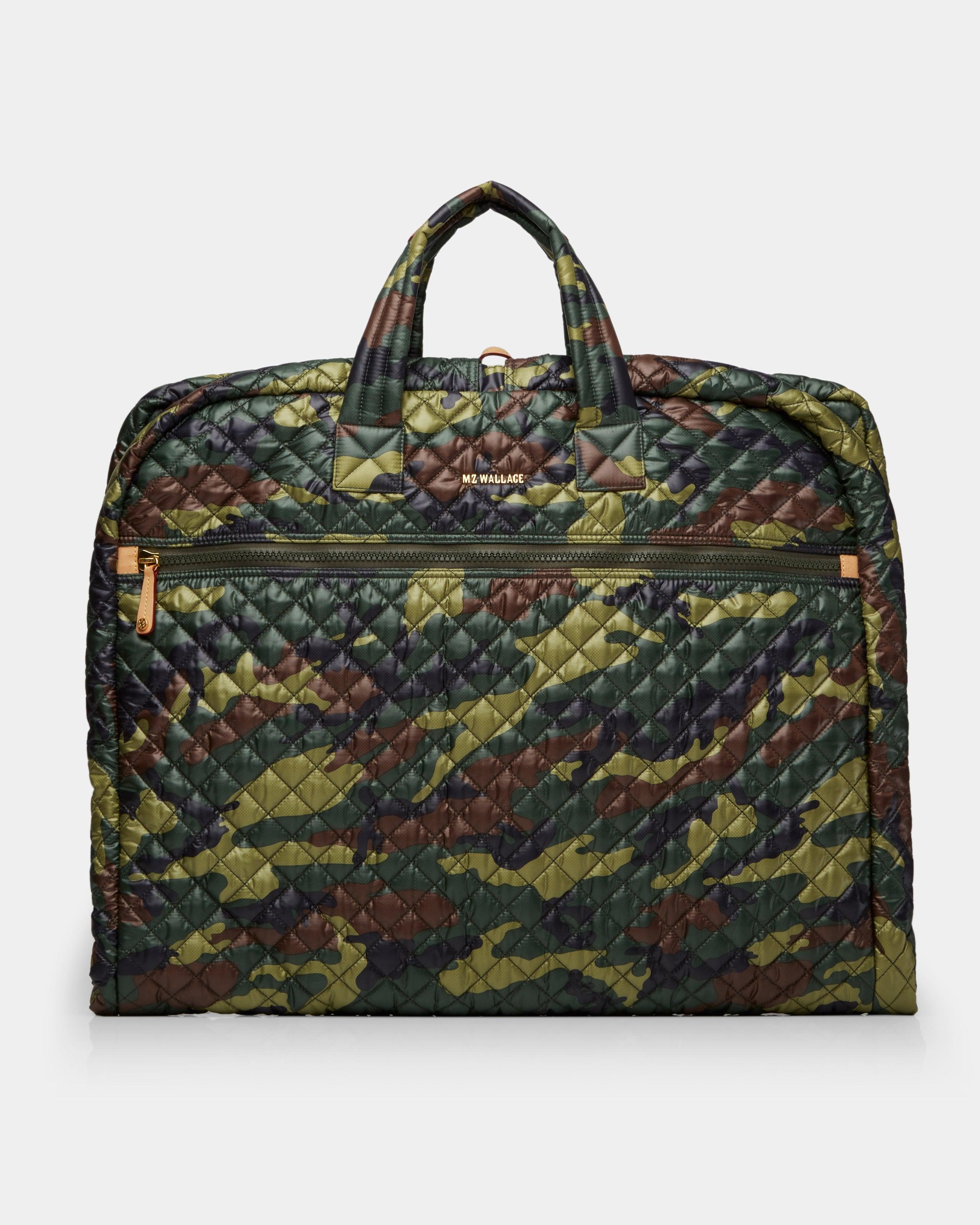 MZ Wallace Camo Oxford Michael Garment Bag in Green Lyst