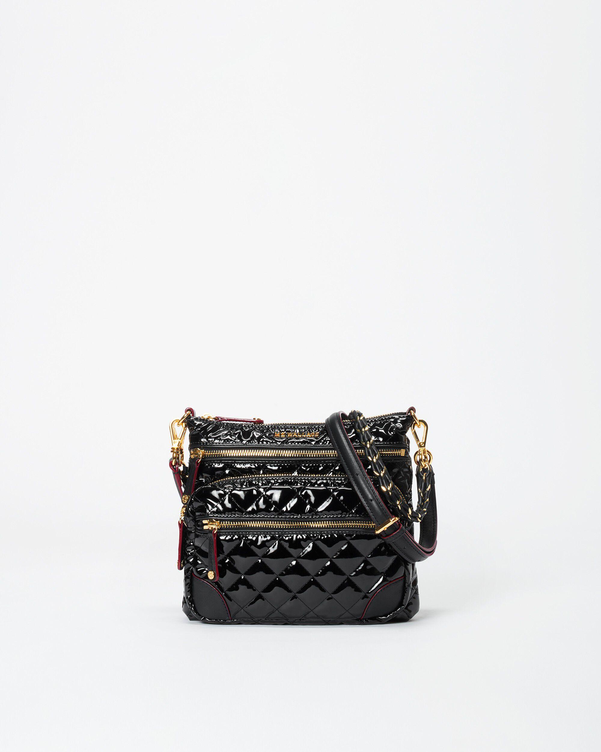 MZ Wallace Downtown Crosby Quilted Crossbody in Black Lyst