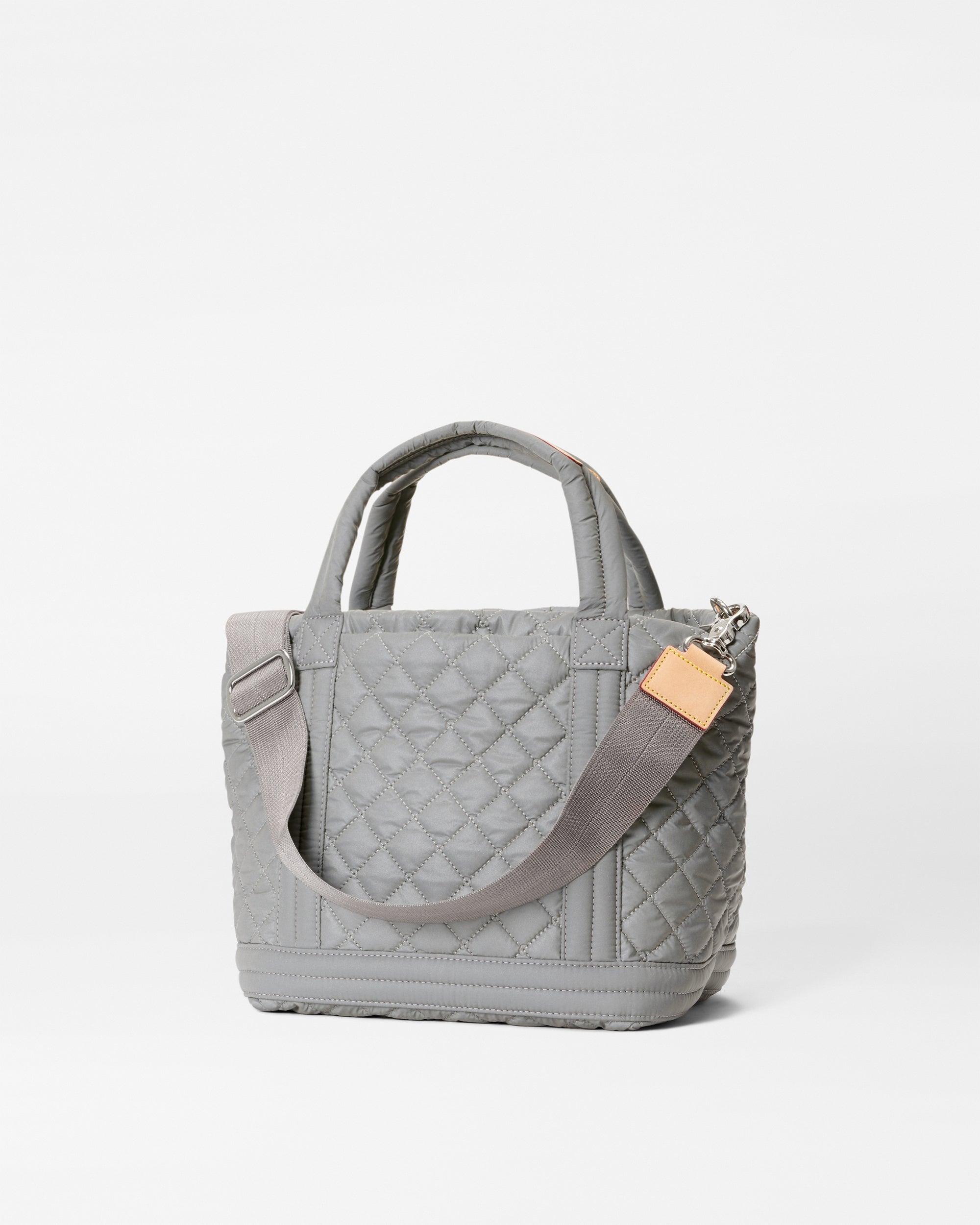 MZ Wallace Silver Reflective Small Empire Tote in Grey Lyst UK