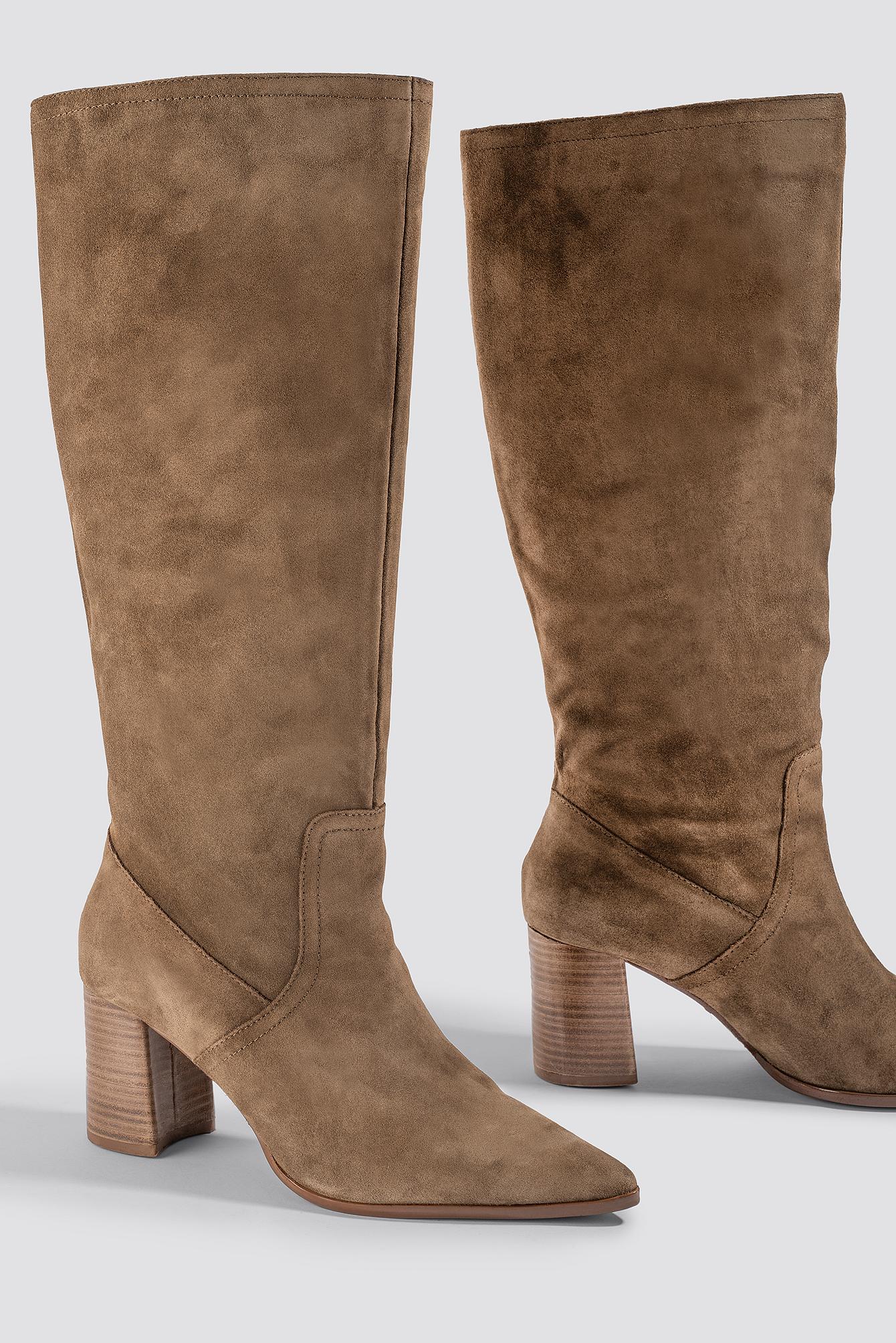 Mango Campo Boots in Braun - Lyst