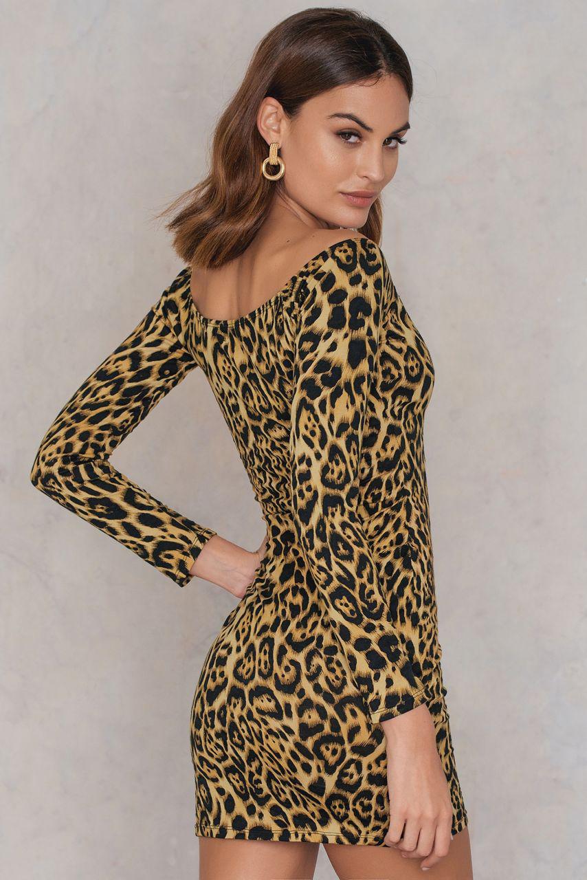 motel rocks leopard dress