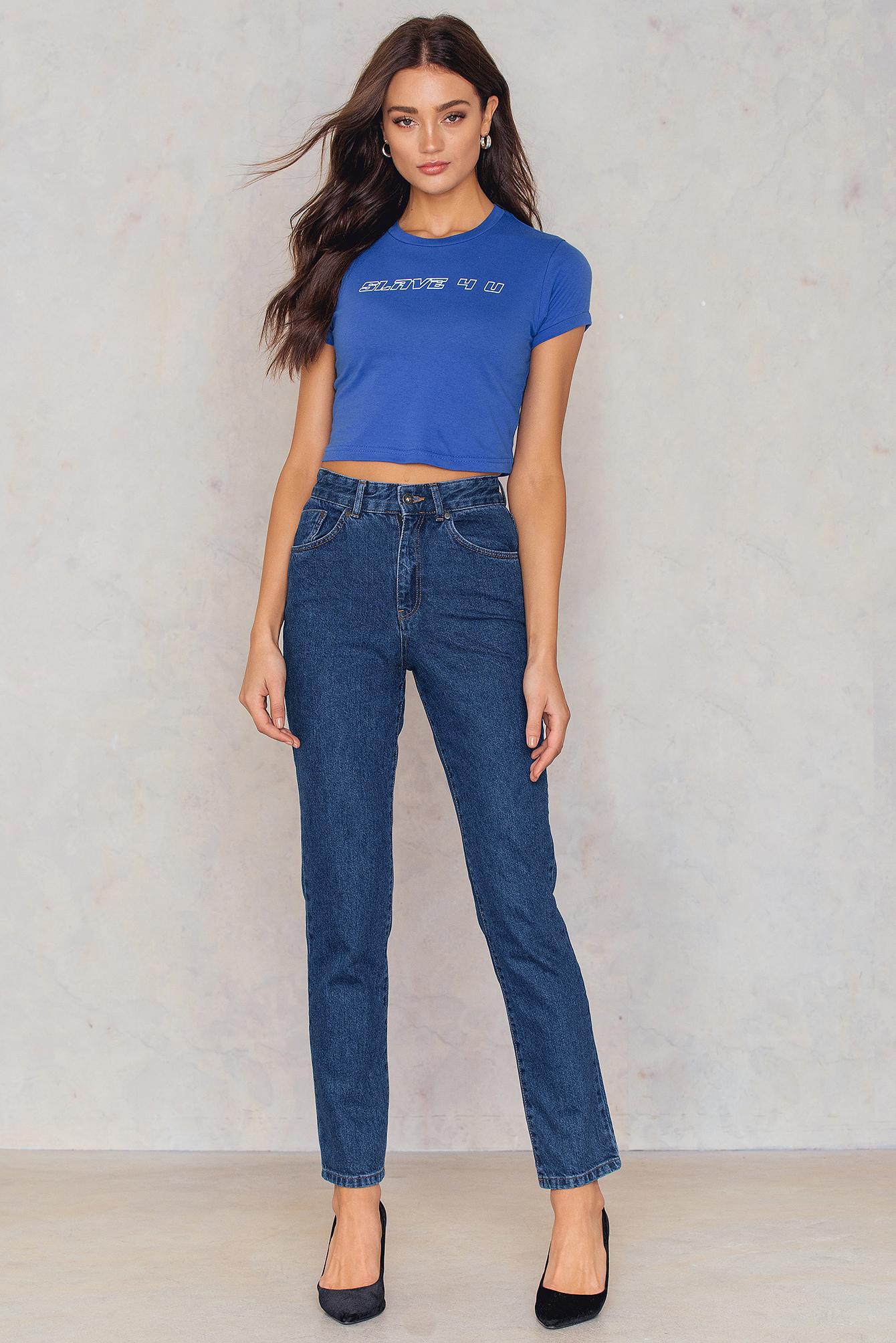 The Ragged Priest Denim Butt Cut Jean in Indigo (Blue) - Lyst