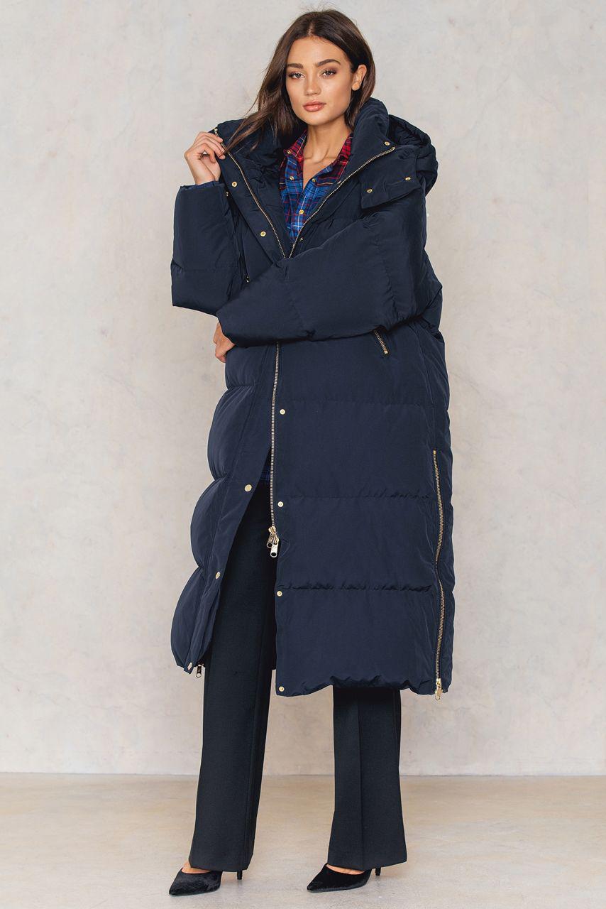 Tommy Hilfiger Synthetic Gigi Hadid Lux Long Down Coat in Midnight (Blue) -  Lyst