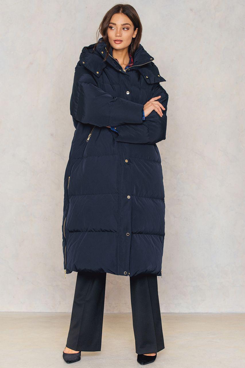 Tommy Hilfiger Gigi Hadid Lux Long Coat in Blue | Lyst