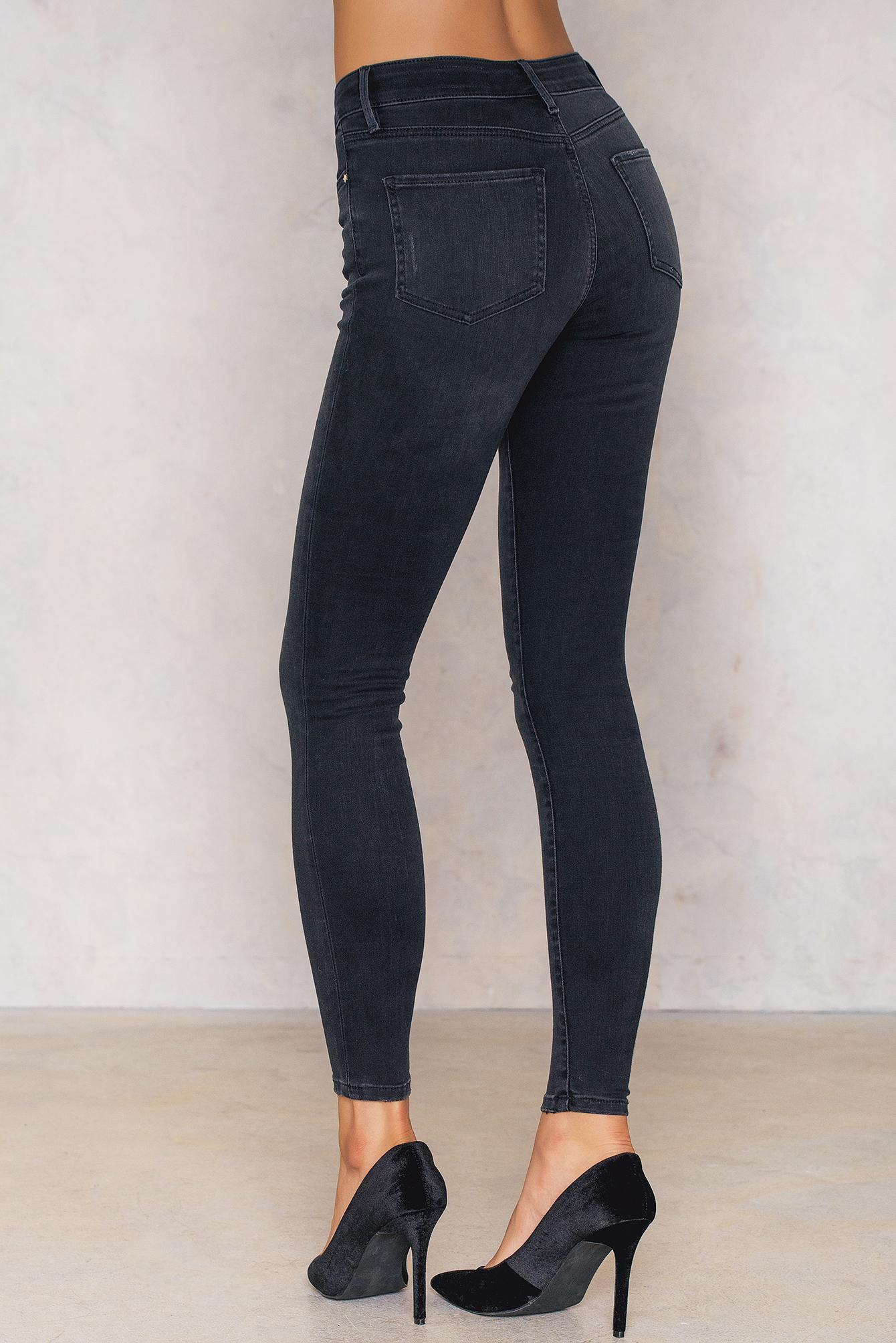 Gigi Hadid Harlem Highwaist Noir Jeans