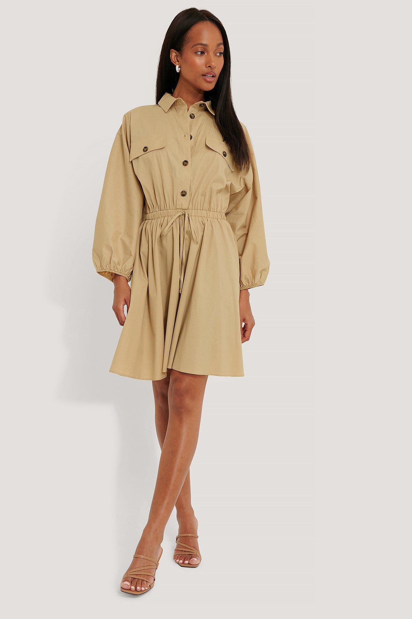Beige tshirt dress Clearance