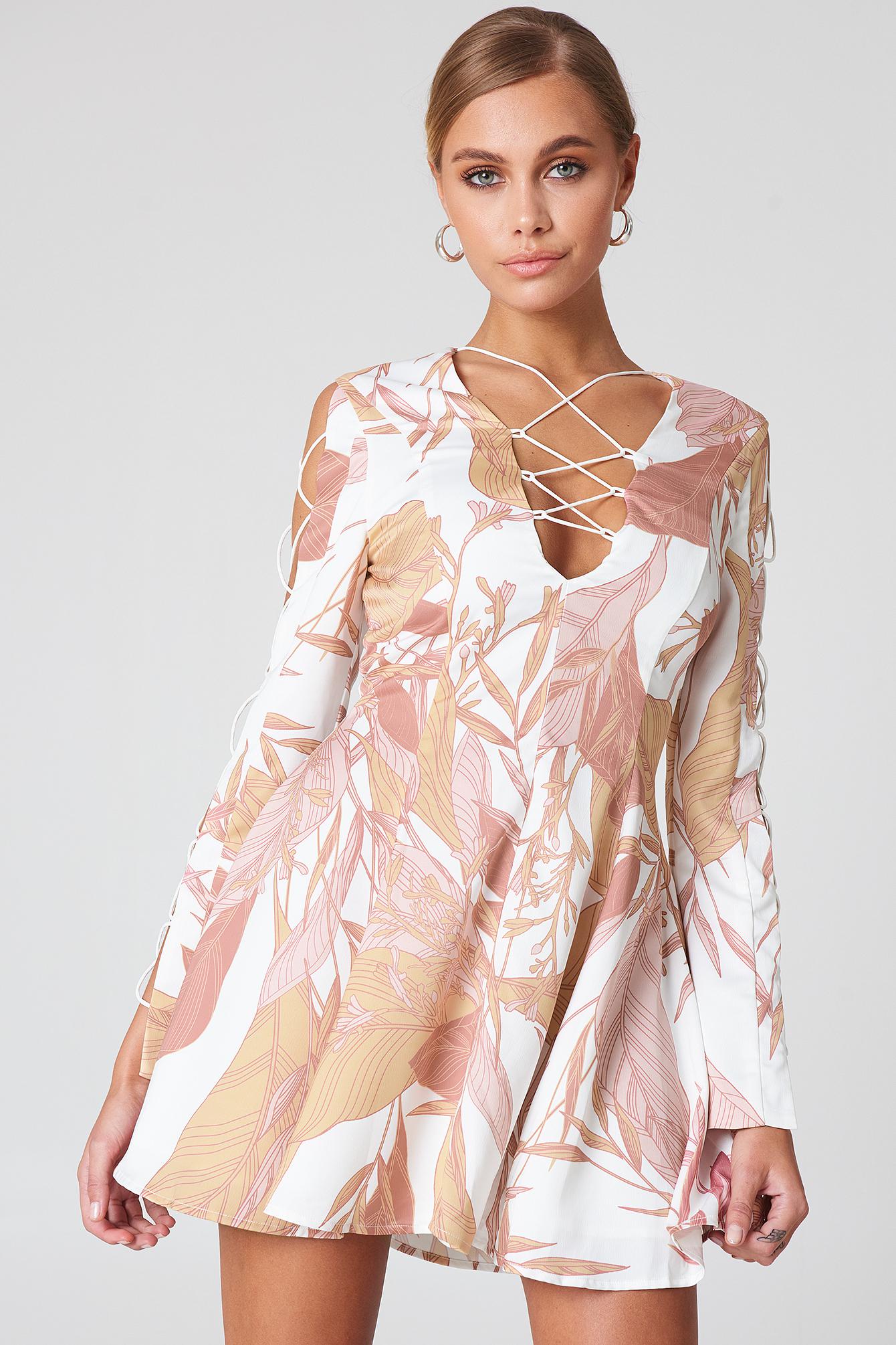 finders keepers bloom mini dress