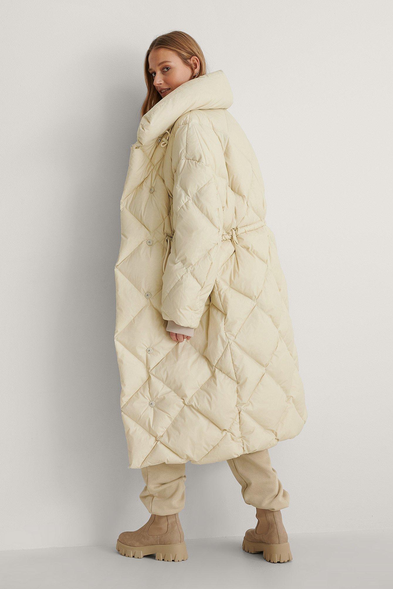 Mango Beige Milka Anorak in Natural | Lyst