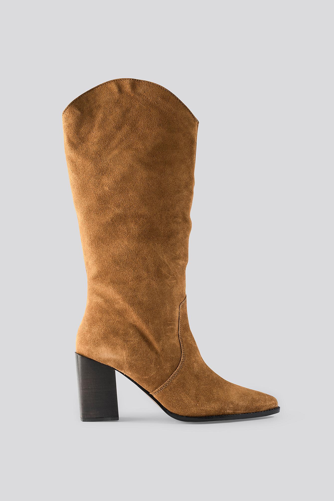 bottes camel mango