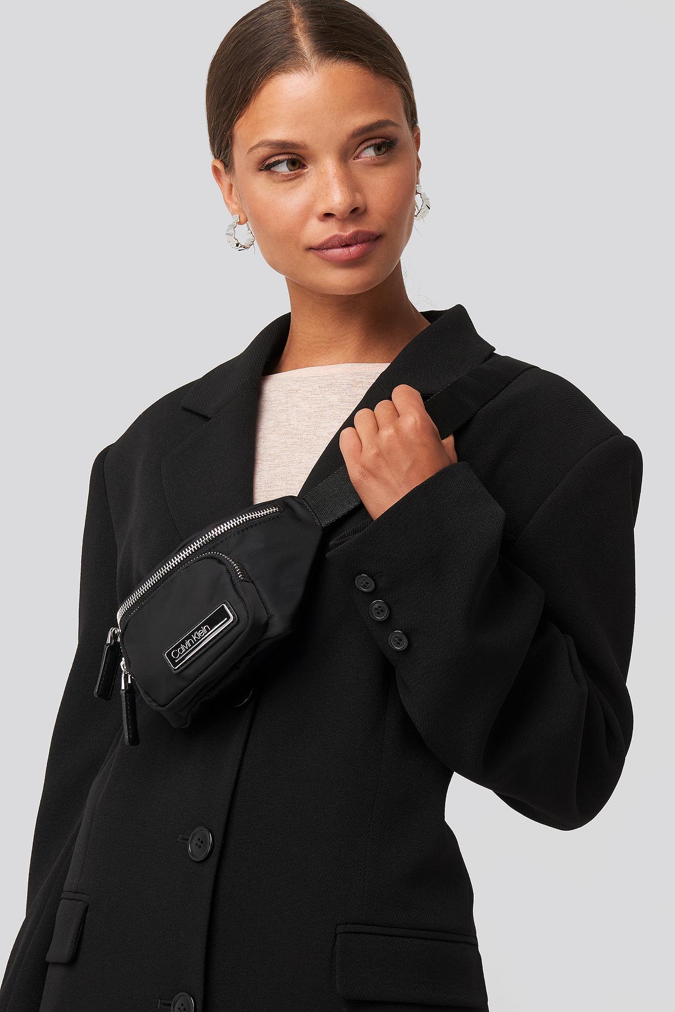 Calvin Klein Synthetic Primary Mini Waistbag Black - Lyst