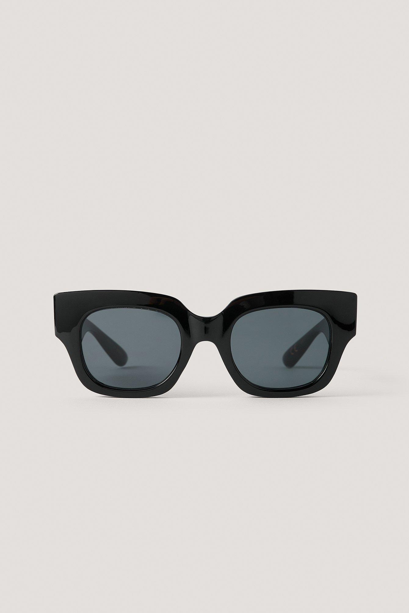 Mango Sonnenbrille Mit Eckigem Rahmen in Schwarz | Lyst DE