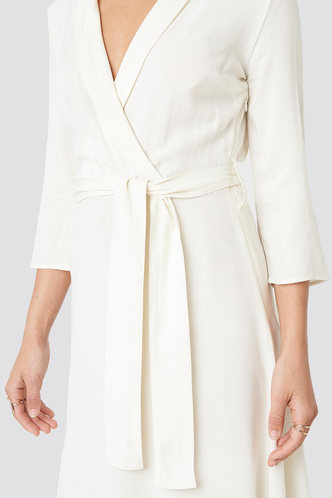 wrap dresses white