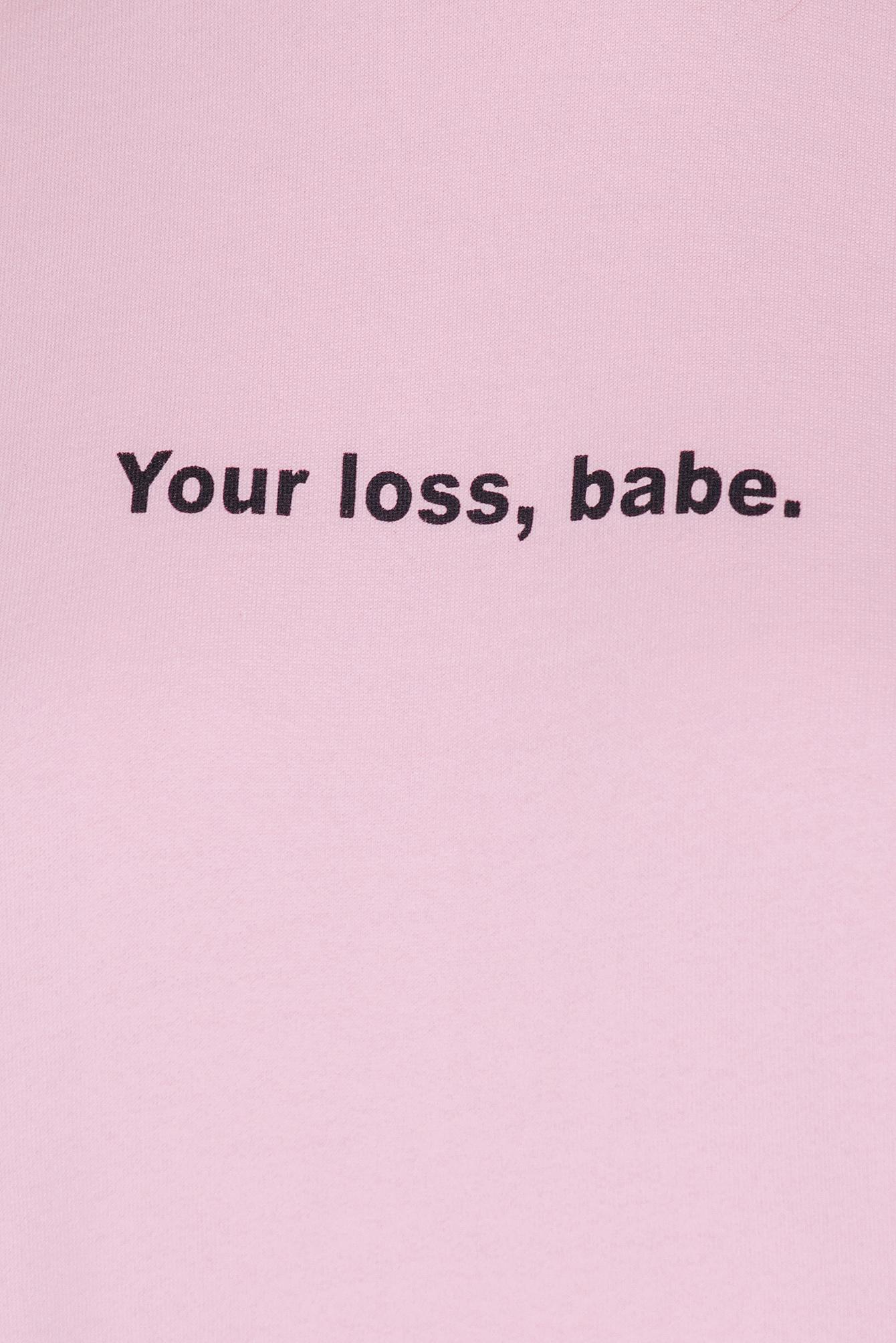 pink babe sweatshirt