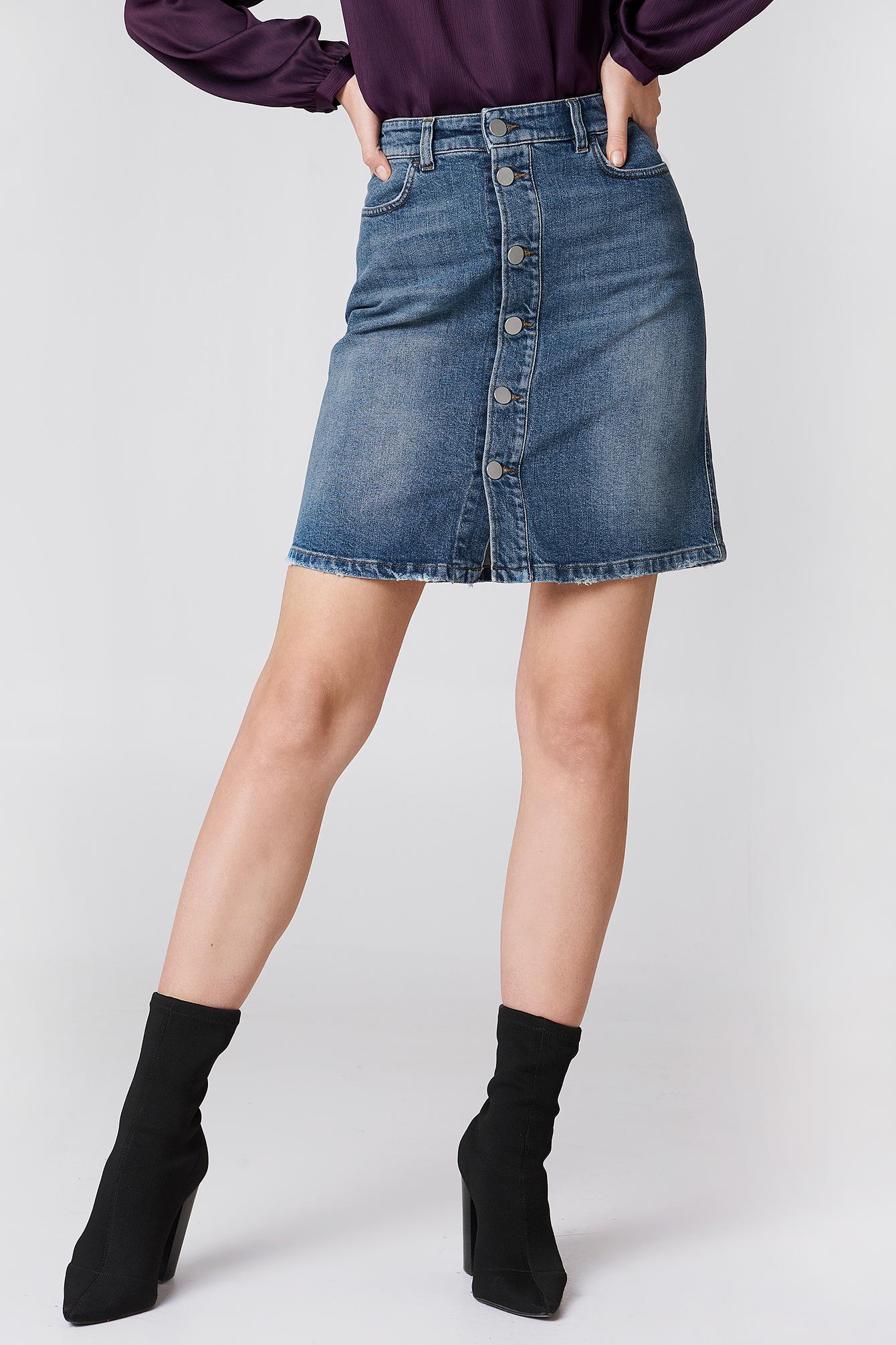 filippa k denim skirt
