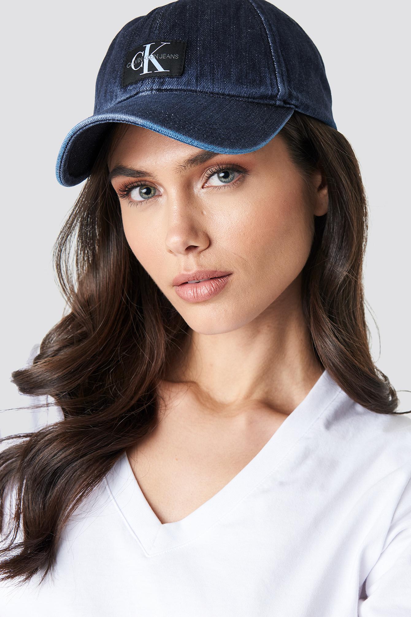 calvin klein jeans monogram cap