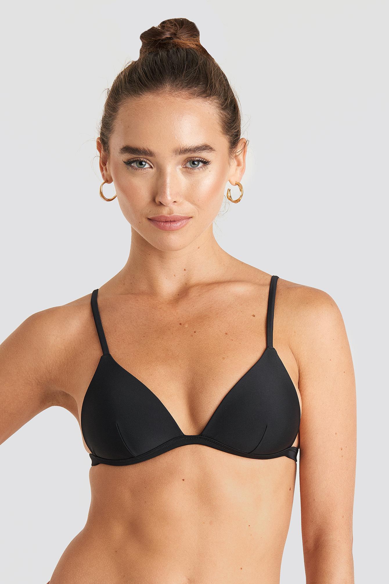 black padded bikini