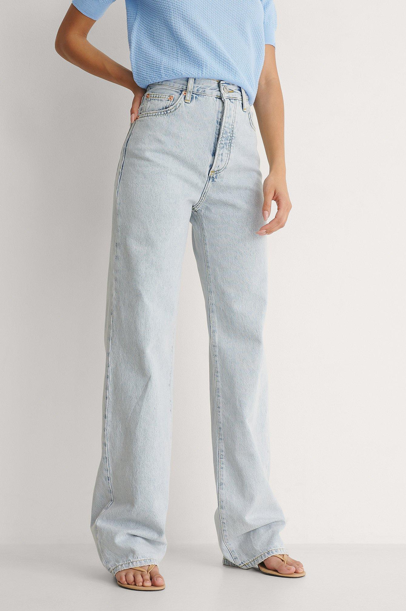 Mango Denim Blue Kaia Jeans | Lyst