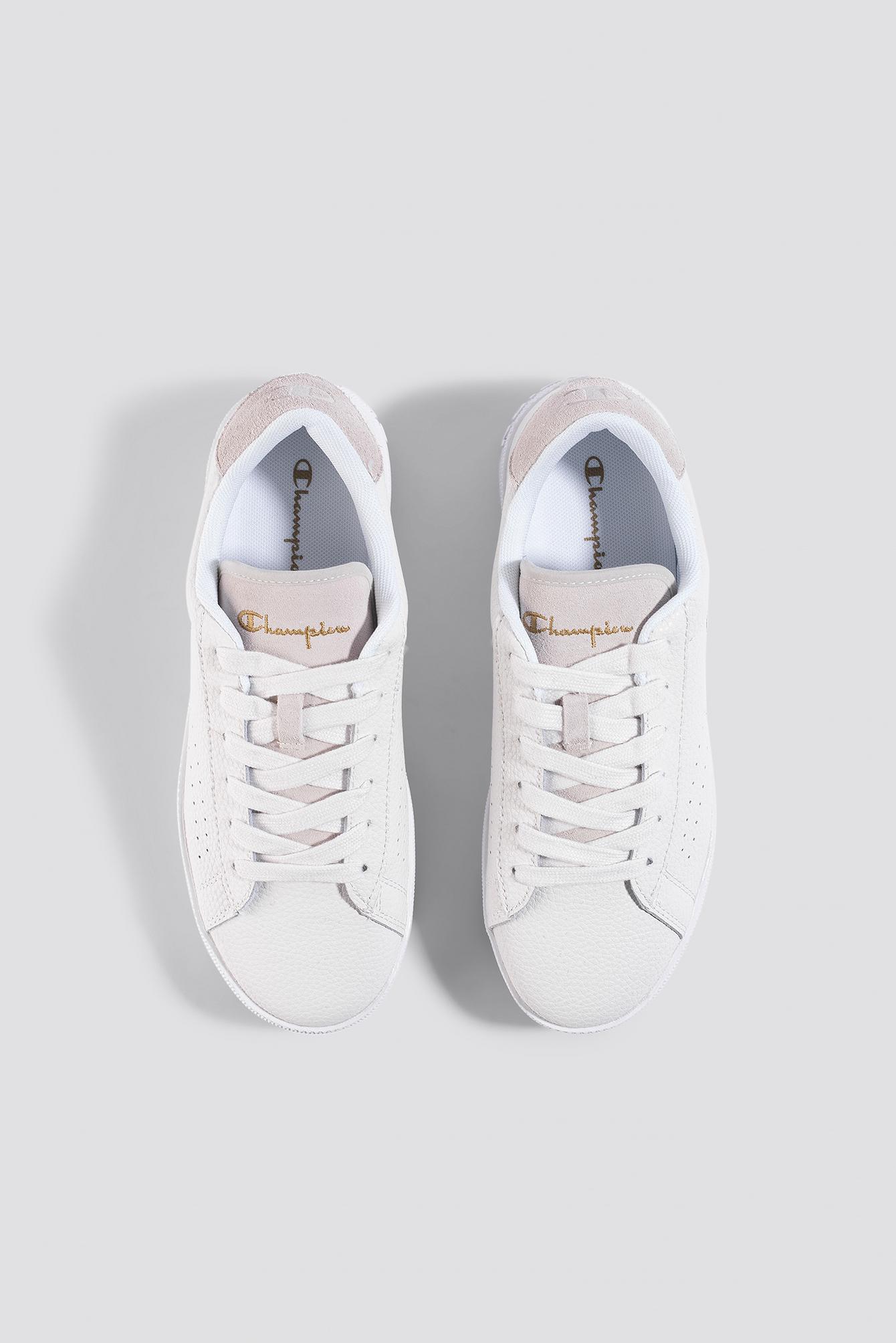 champion era leather sneakers