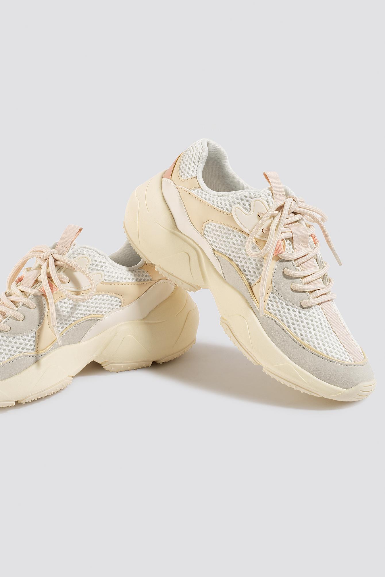 Mango Synthetic Irene Sport Shoe Beige In Natural Lyst