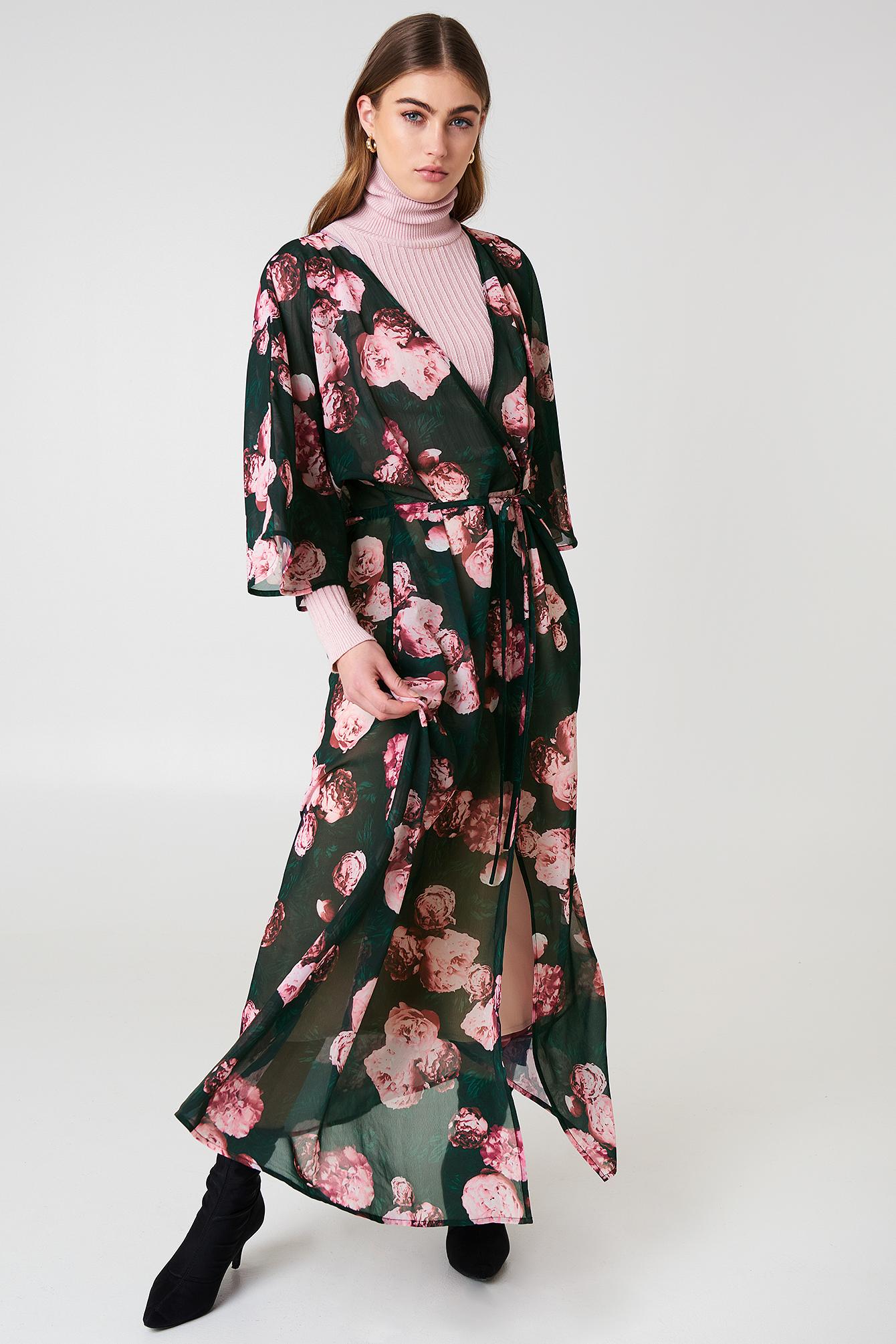 chiffon coat dress