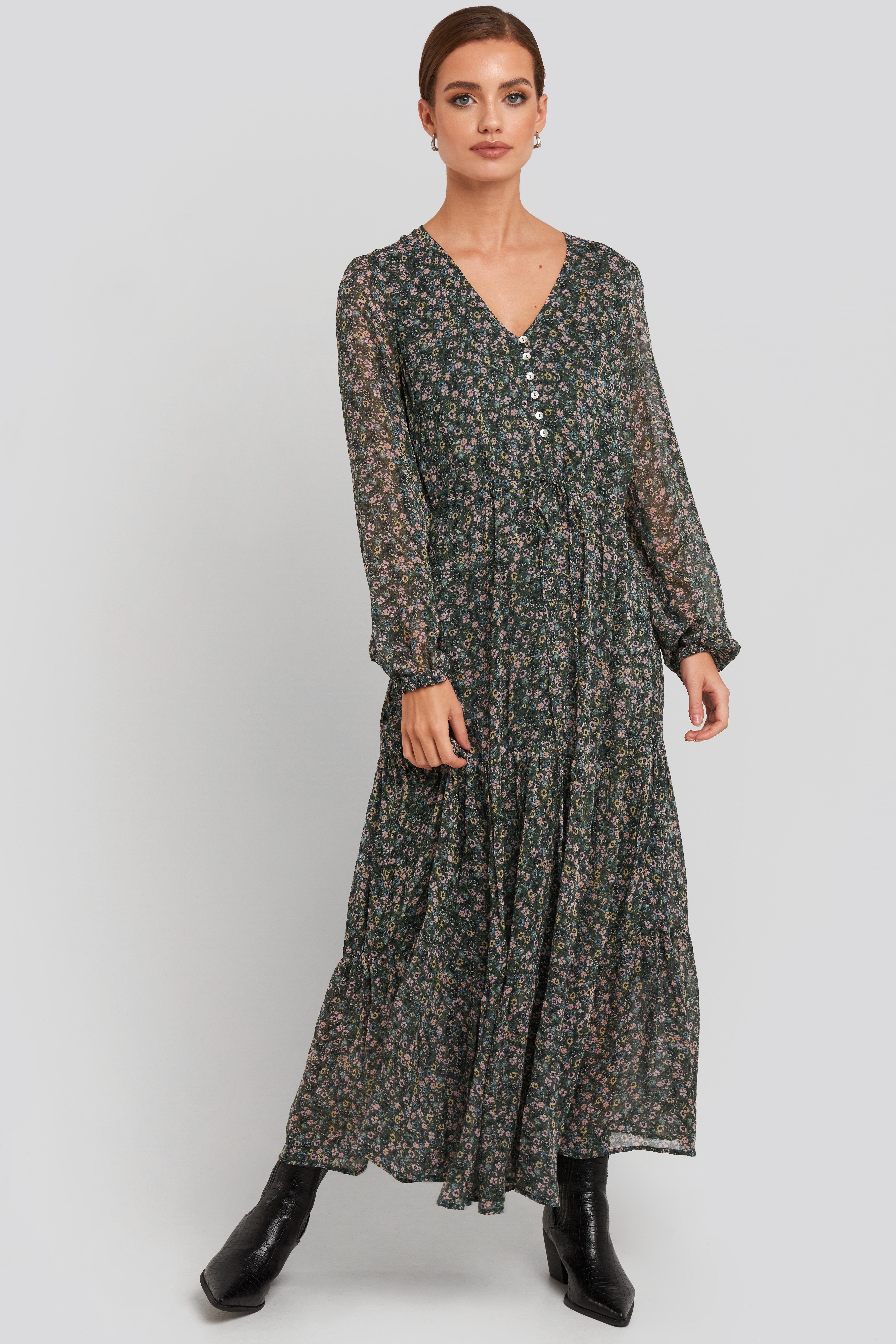 mango green dress
