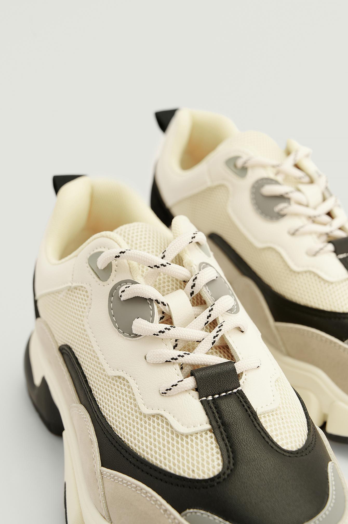 NA-KD Synthetisch Shoes Chunky Sneakers Met Ronde Zool | Lyst BE