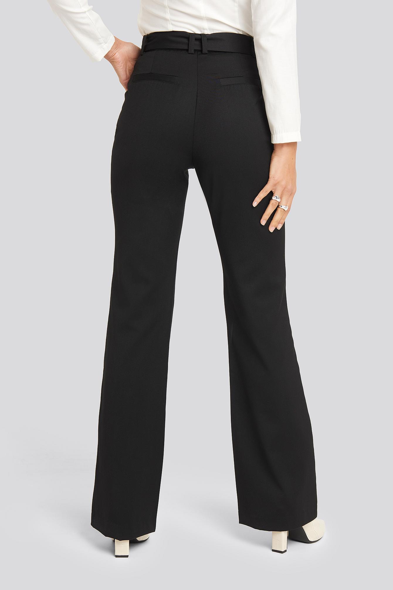 women's black bootcut pants