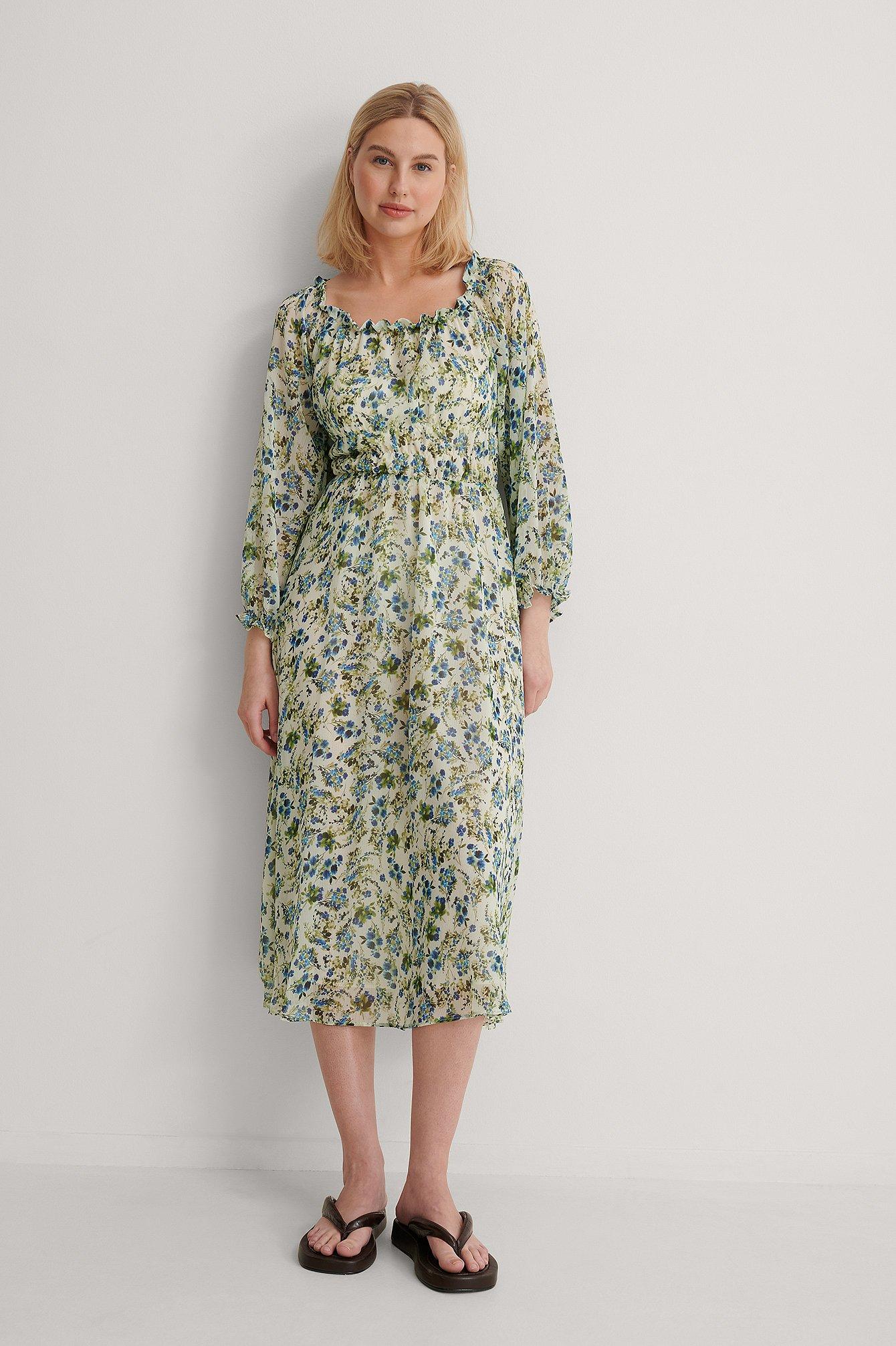 mango robe mi longue