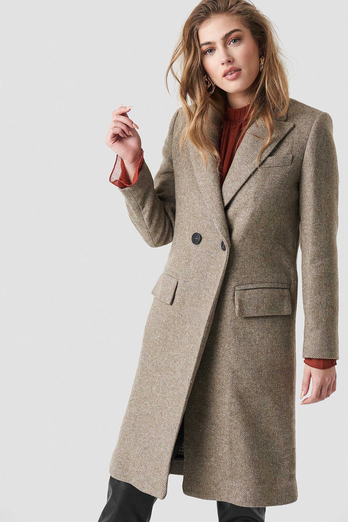 mango coat beige