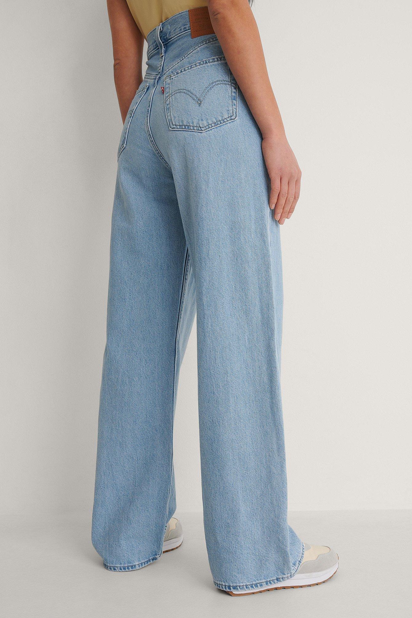 Levi's Blue High Loose Full Circle Jeans | Lyst