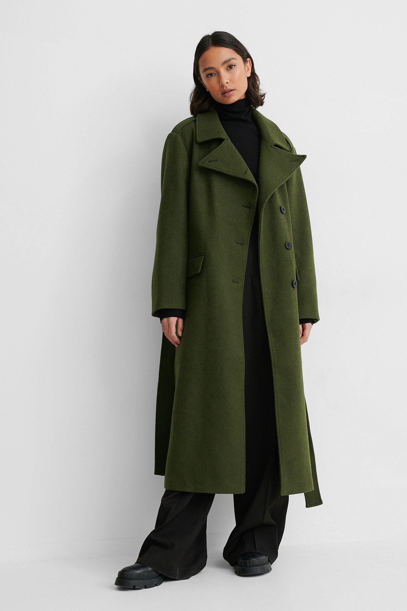 long neck coat