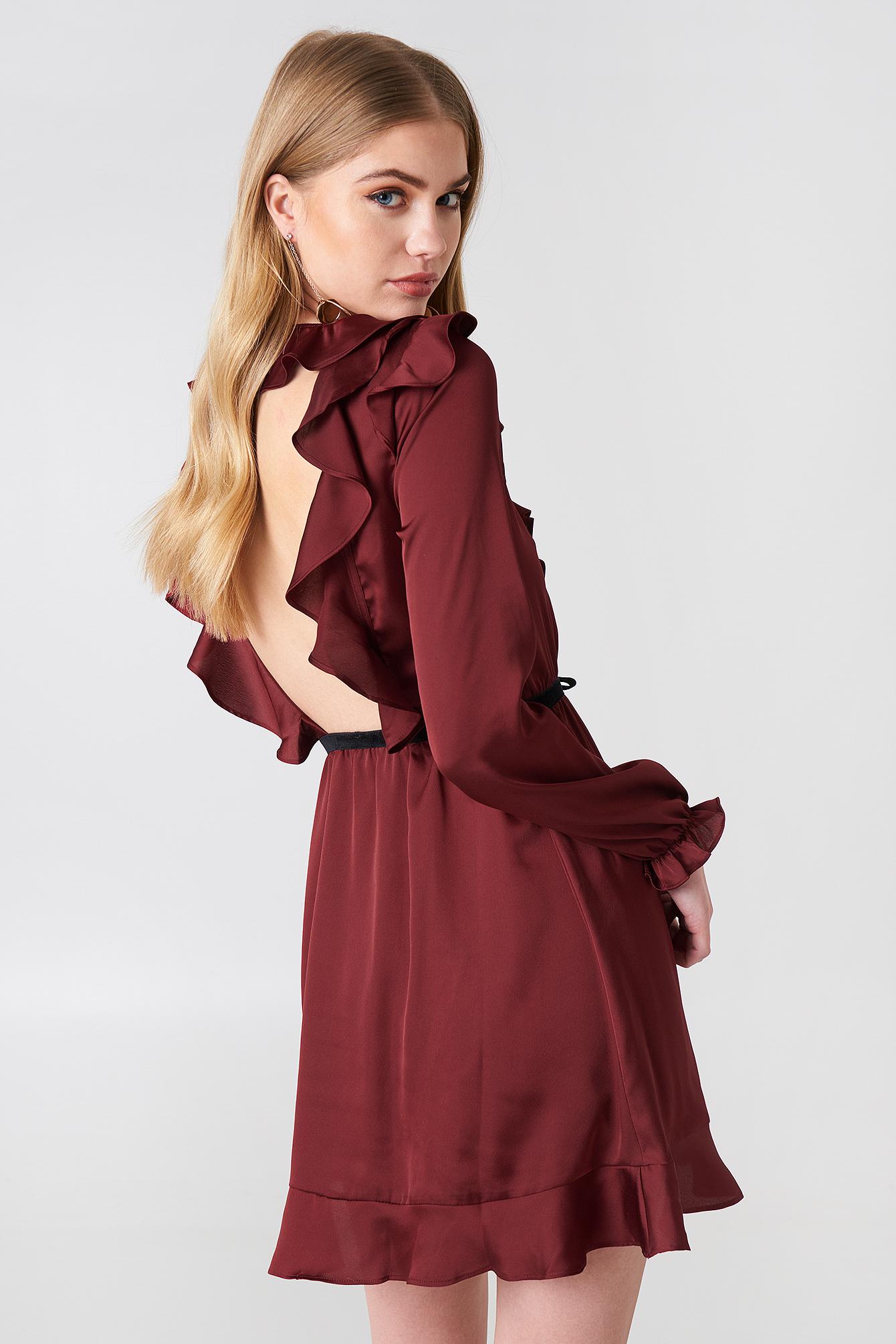 for love and lemons burgundy dress