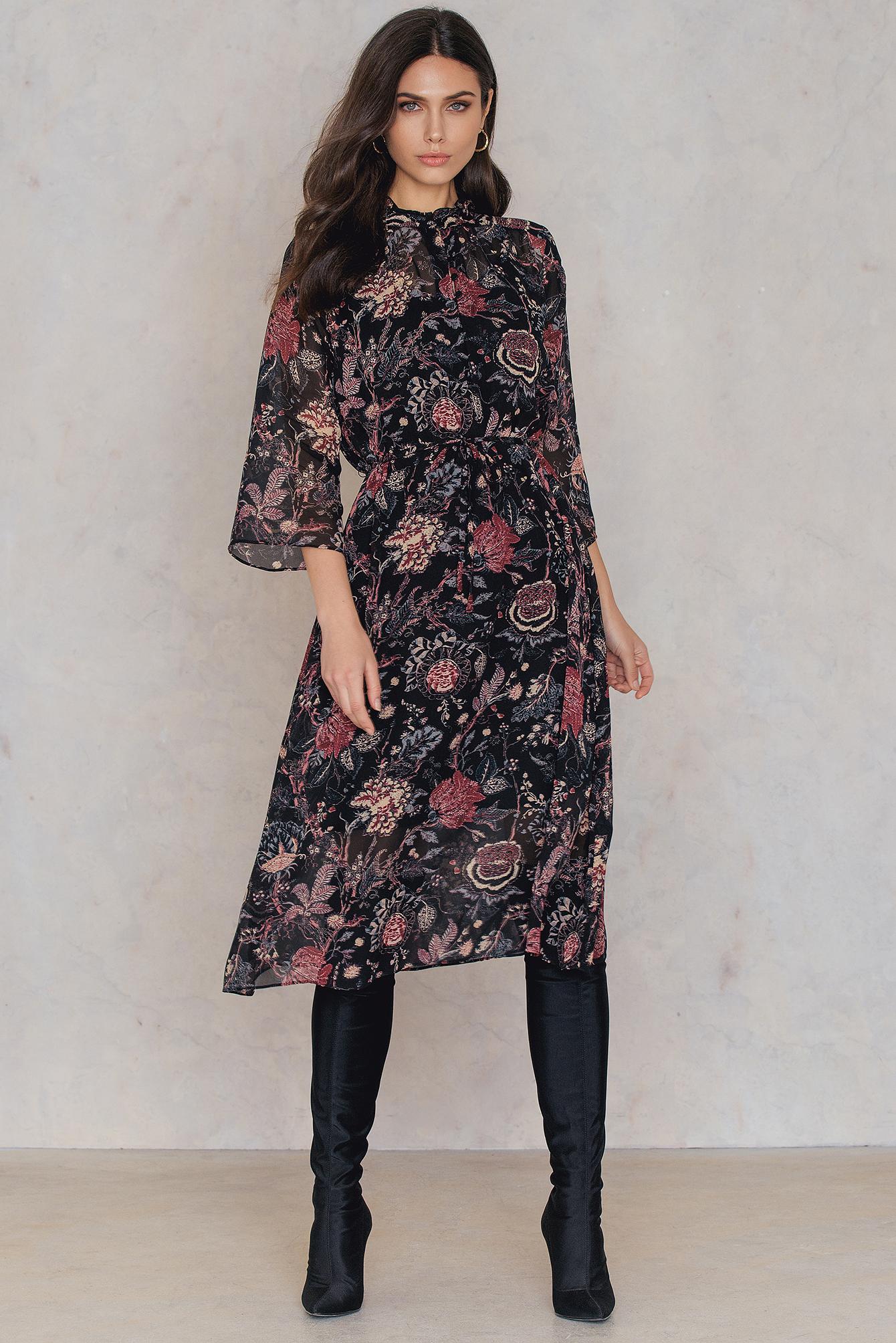 second female black dress