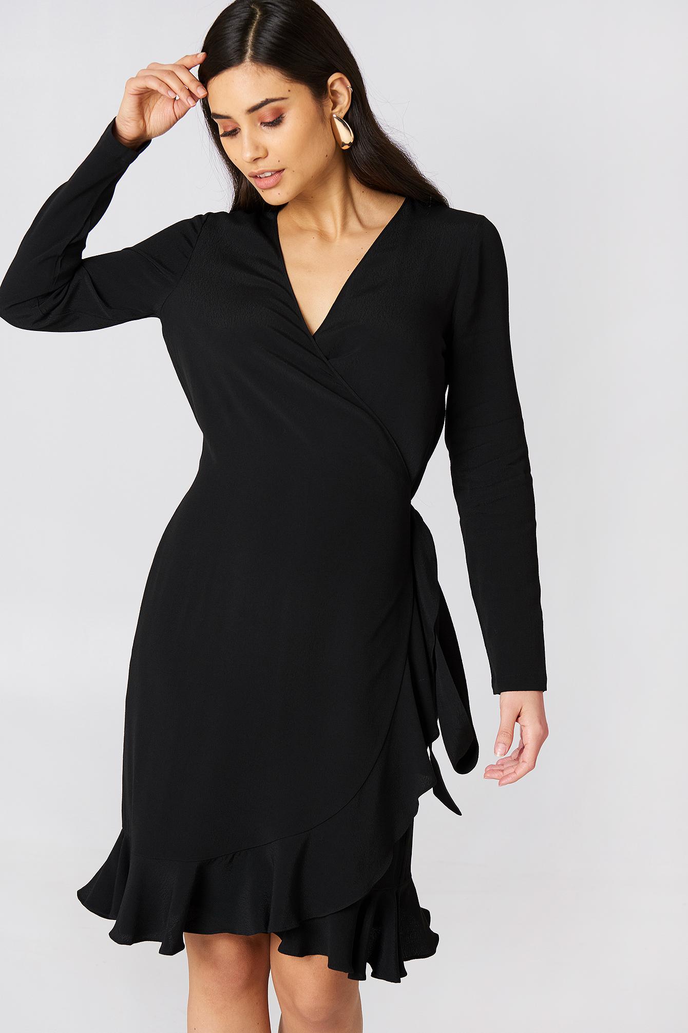 limon wrap dress samsoe