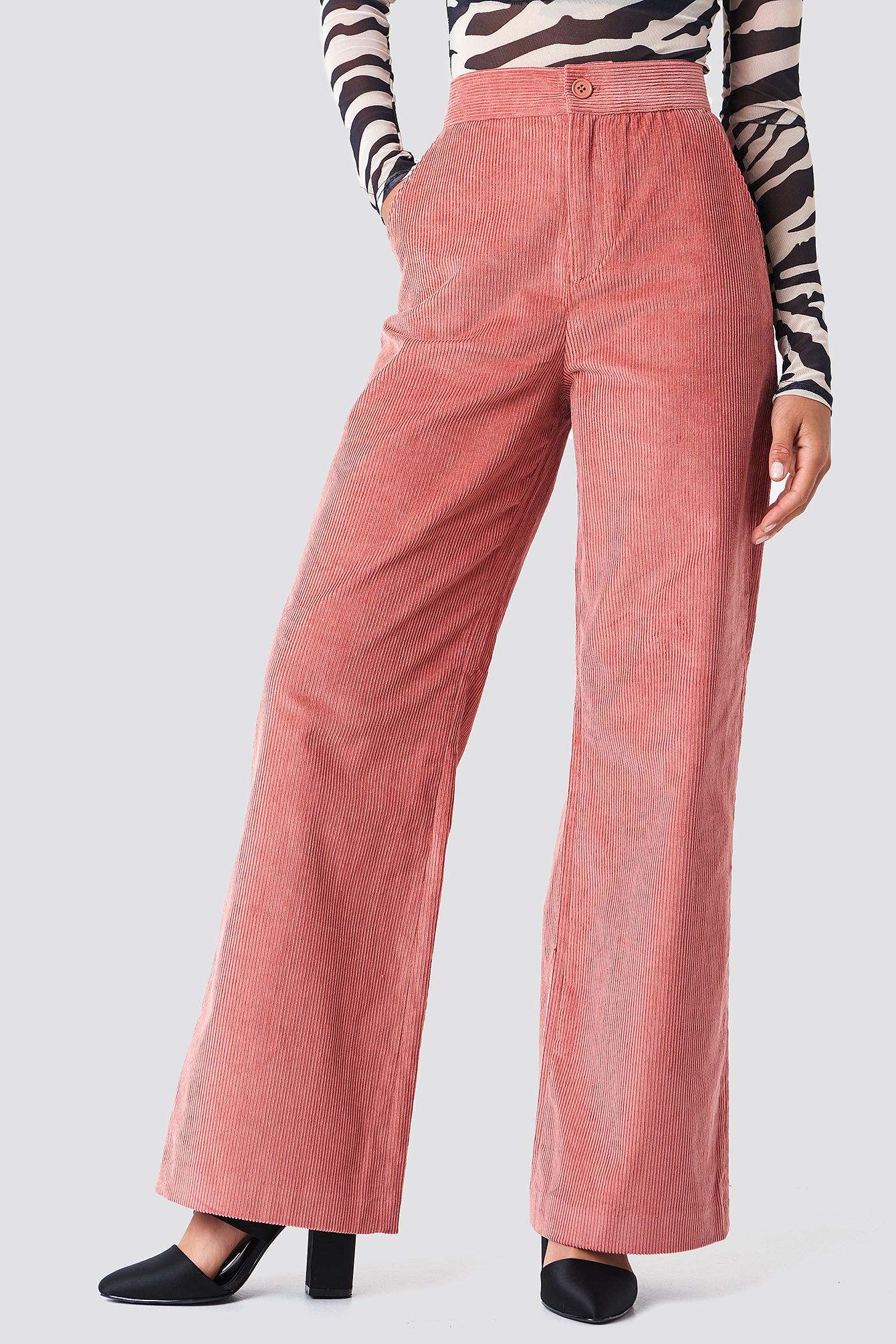 bdg pink corduroy pants