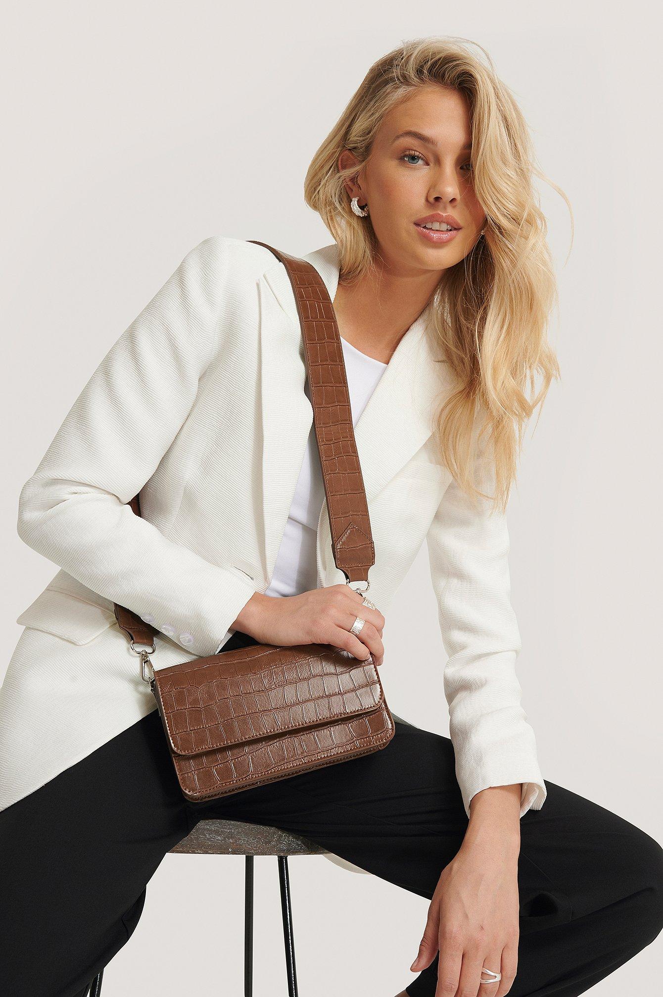wide strap for crossbody bag