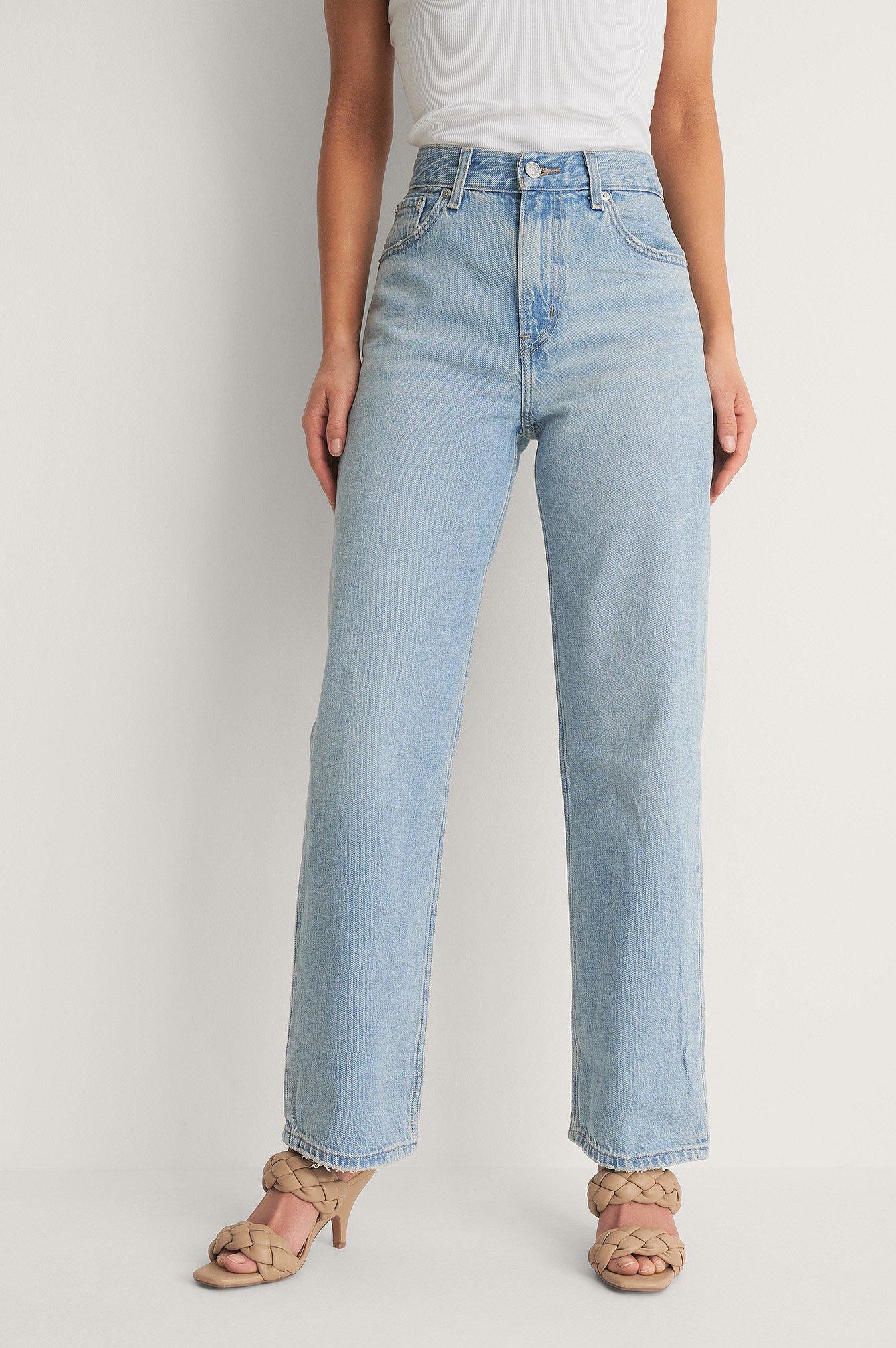 Levi's Denim Blue Loose Straight Jeans Low Bow - Lyst