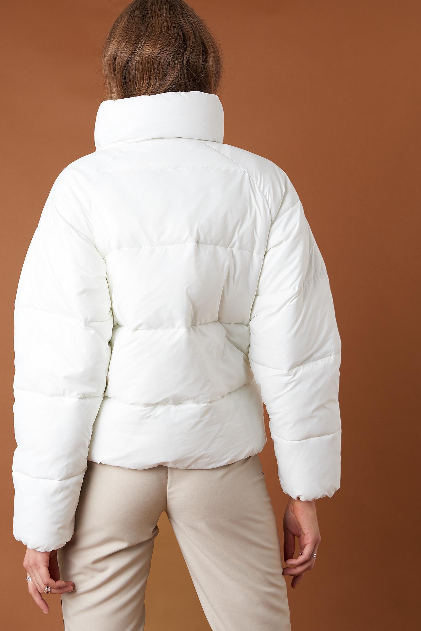 white short puffer jacket