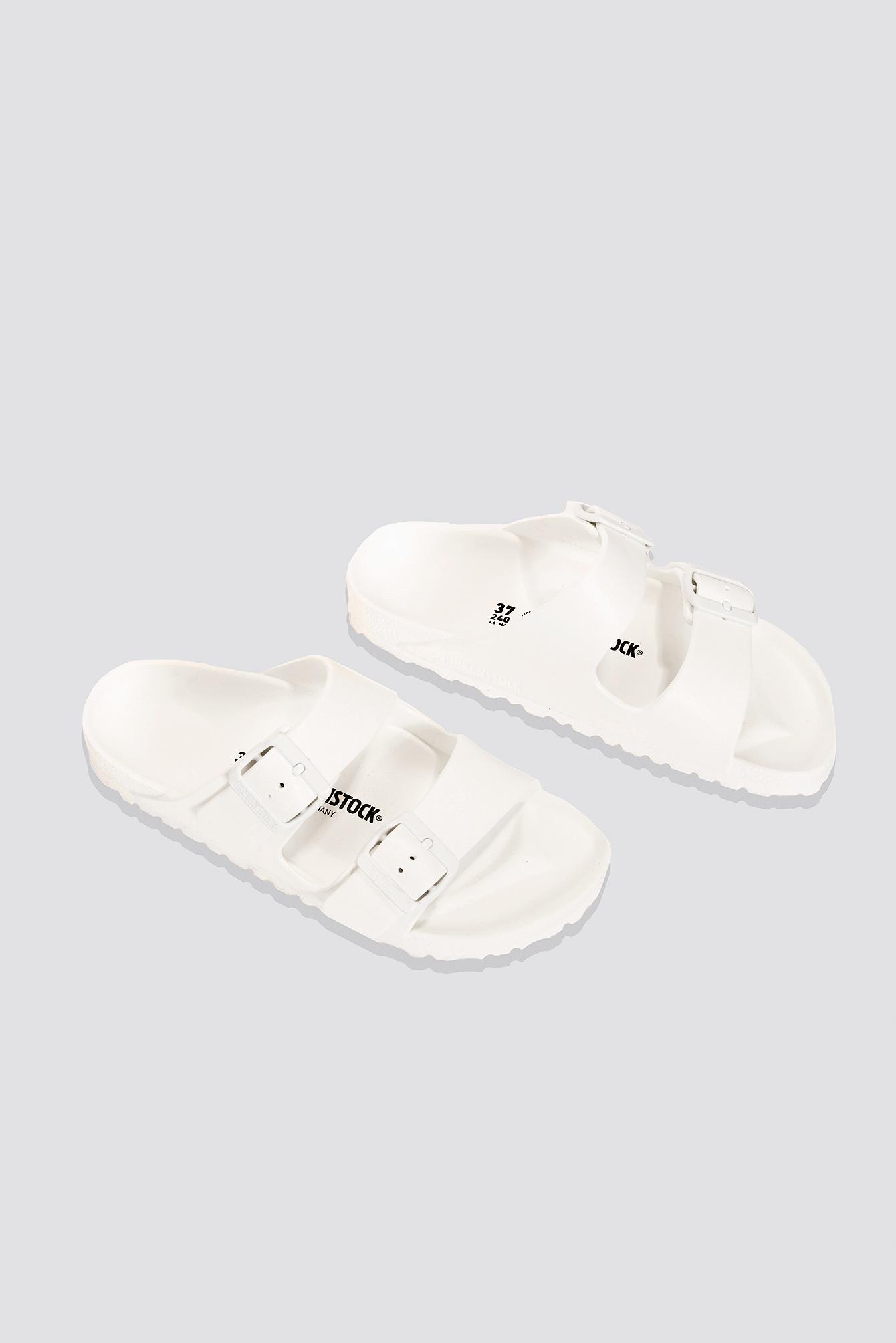white birkenstocks eva