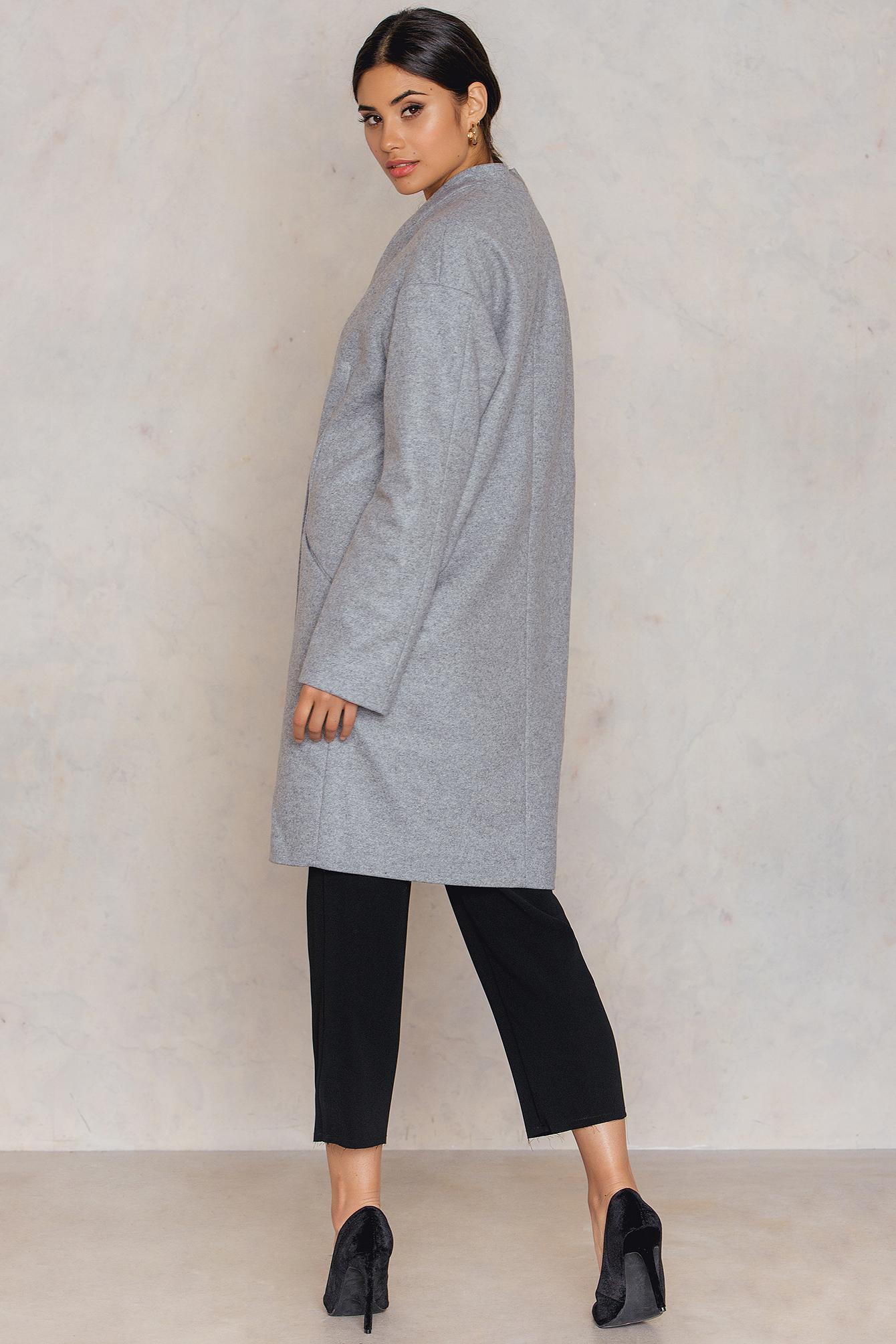 Filippa K Wool Elise Coat in Grey Melange (Gray) - Lyst