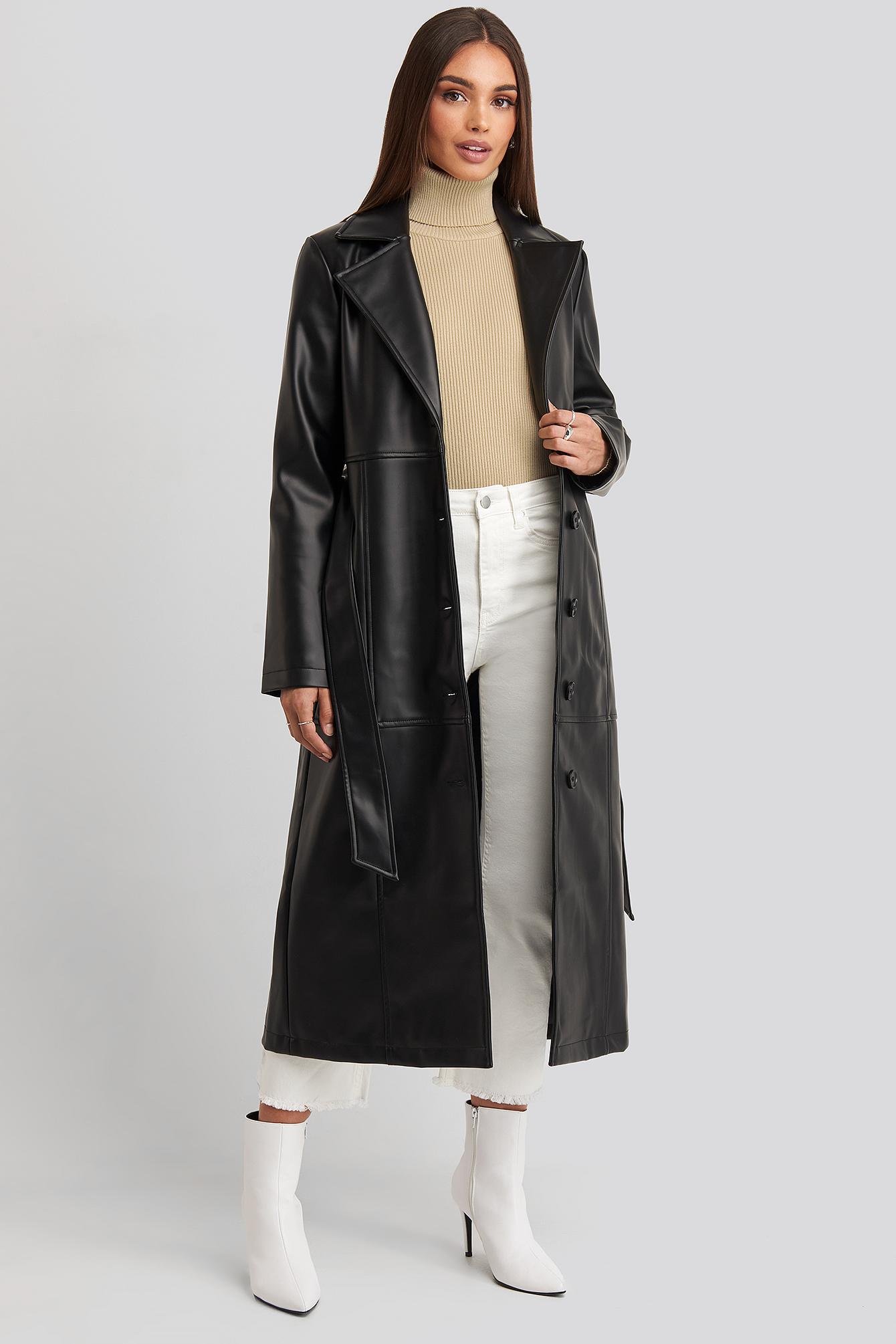 Long pu jacket Outlet