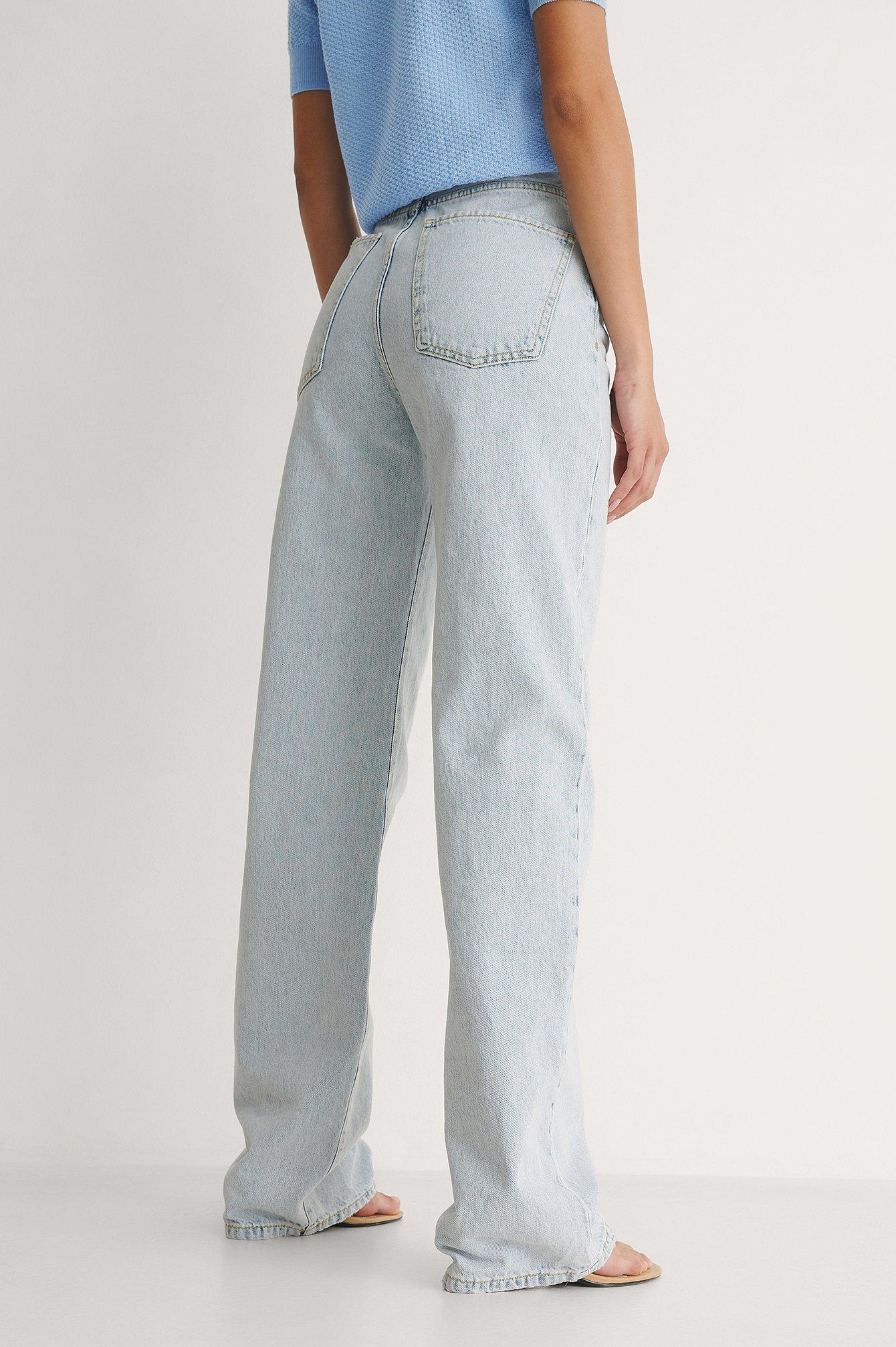 Mango Denim Blue Kaia Jeans | Lyst