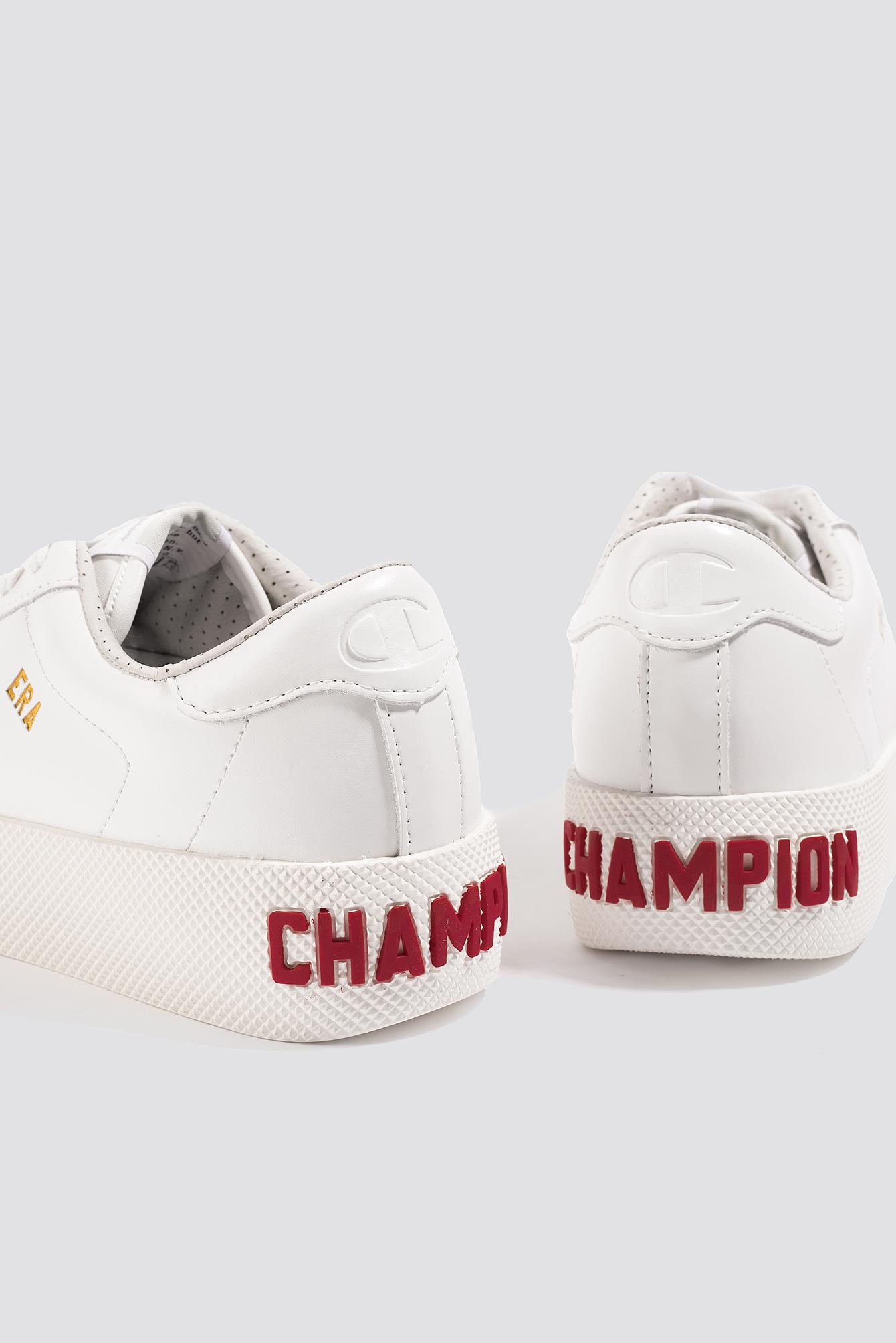 champion era leather sneakers