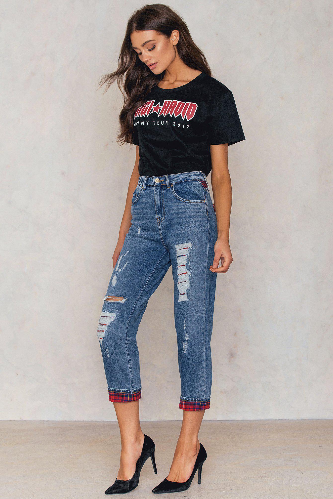 Gigi Hadid Destroyed Lexia Jeans