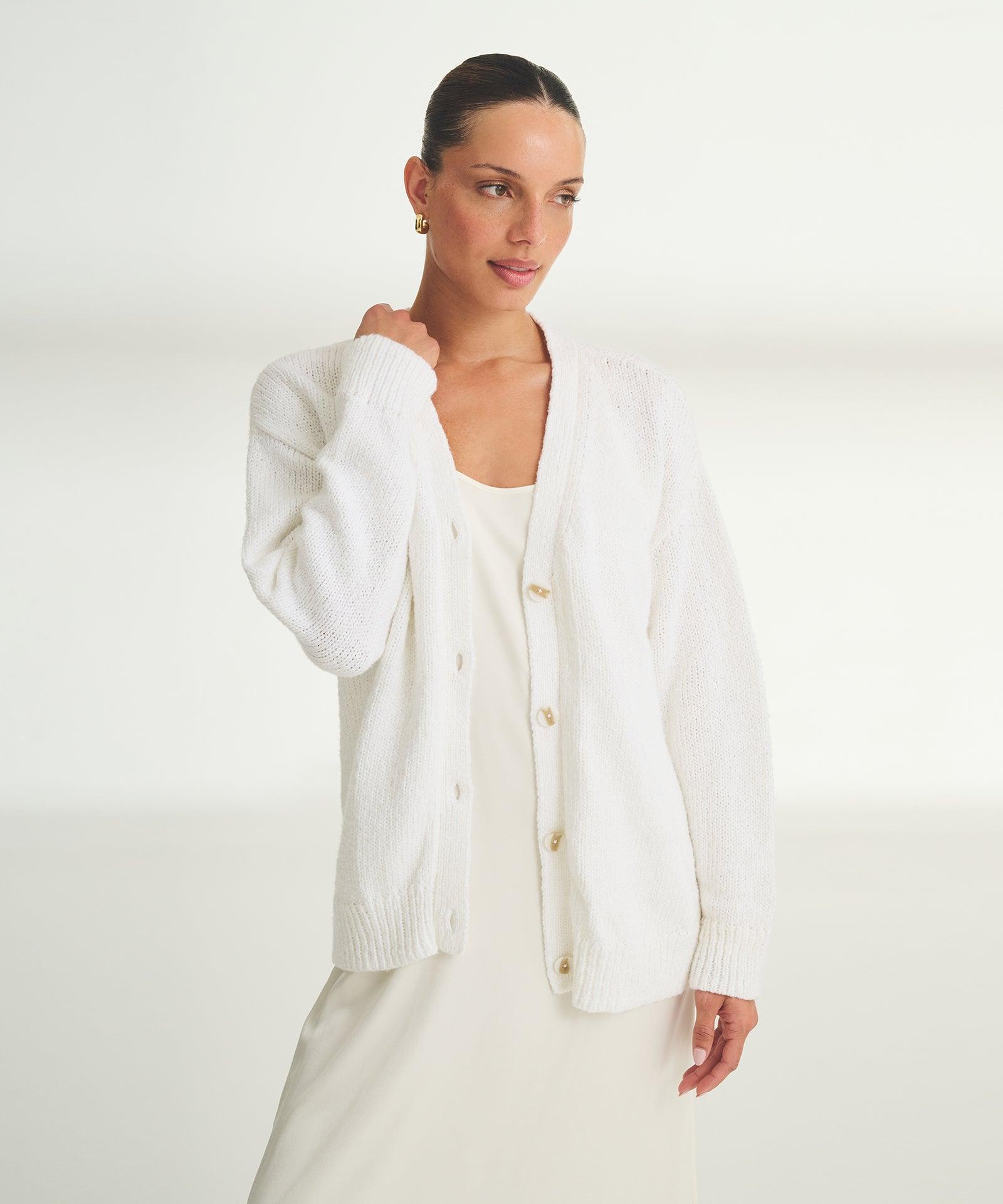 Cashmere Grandpa Cardigan Naadam Grandpa Cardigan - Main Image