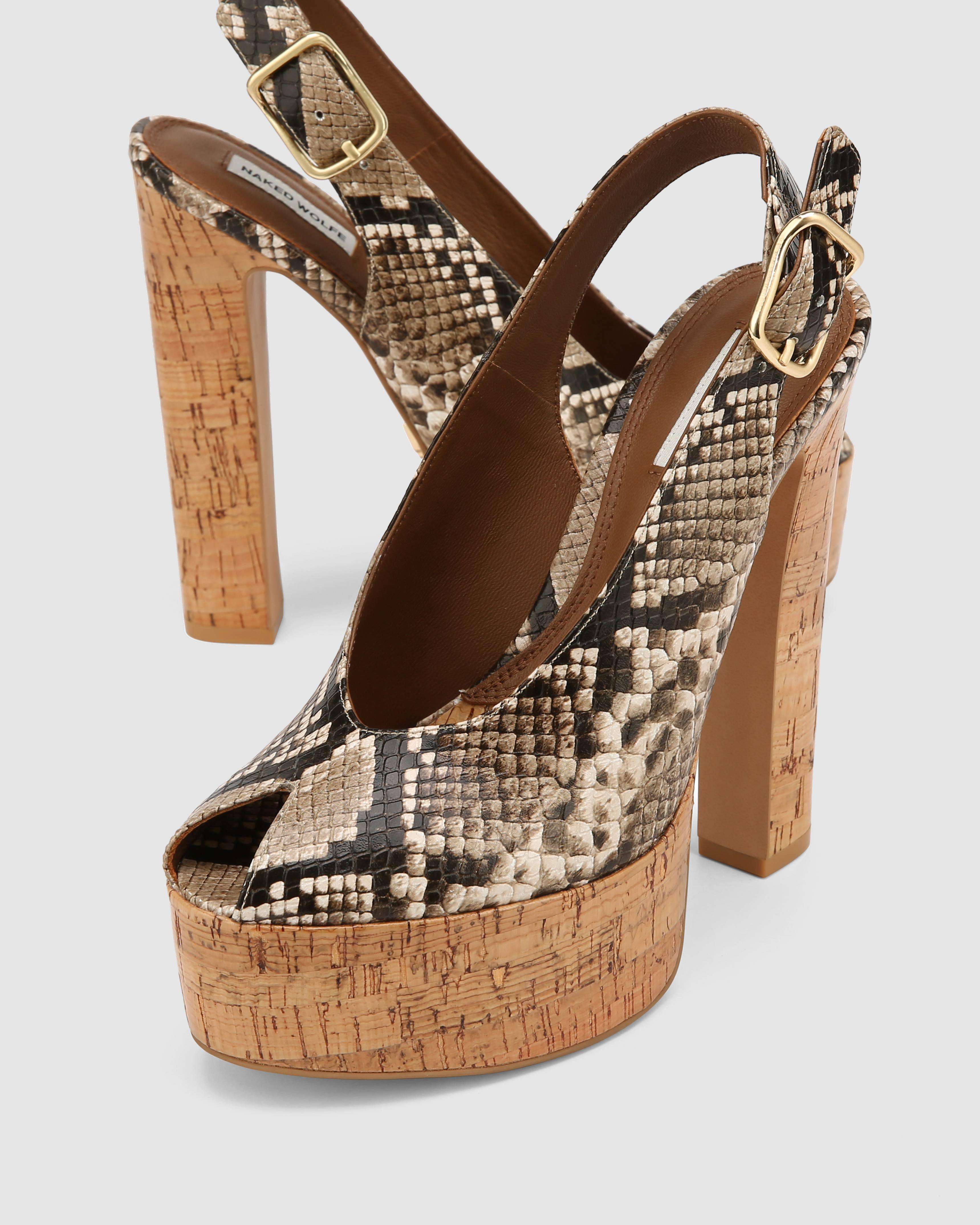 Women's Naked Wolfe Wedge sandals from $250 | Lyst